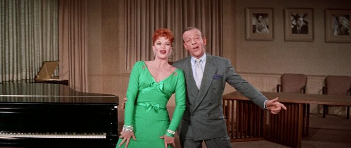 Silk Stockings (1957) Rouben Mamoulian, Fred Astaire, Cyd Charisse, Janis Paige-poster