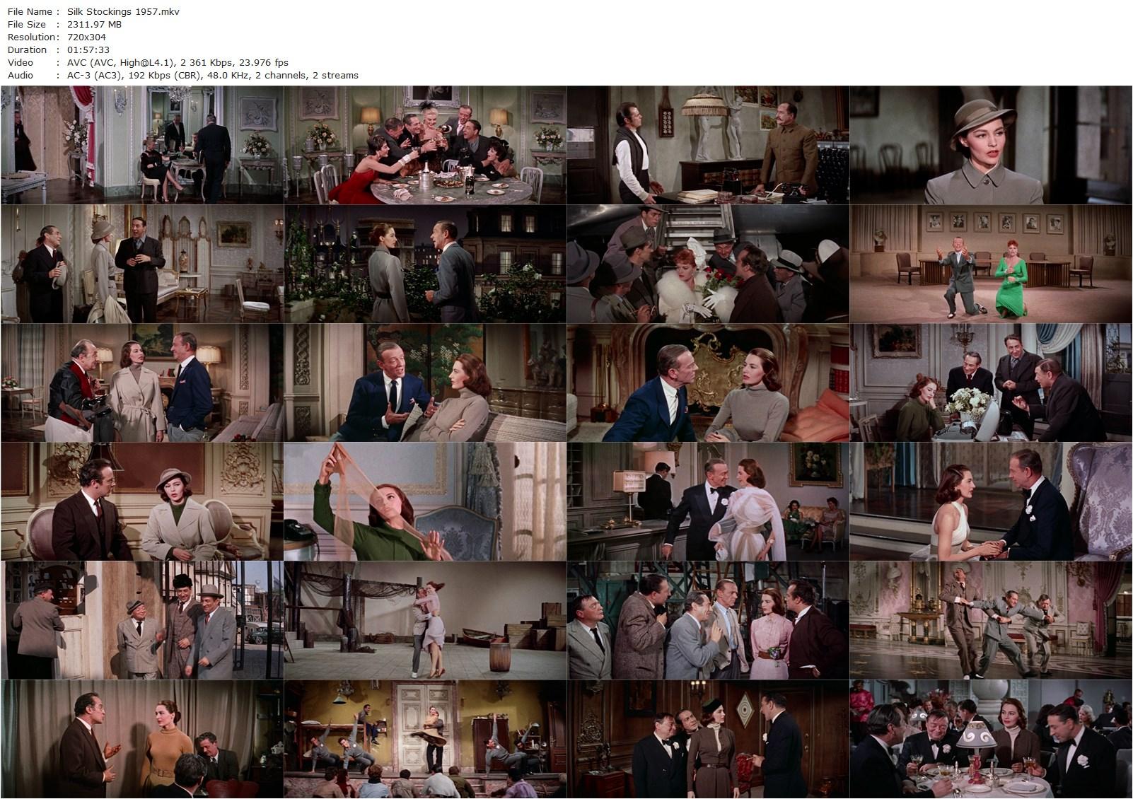 Silk Stockings (1957) Rouben Mamoulian, Fred Astaire, Cyd Charisse, Janis Paige-poster