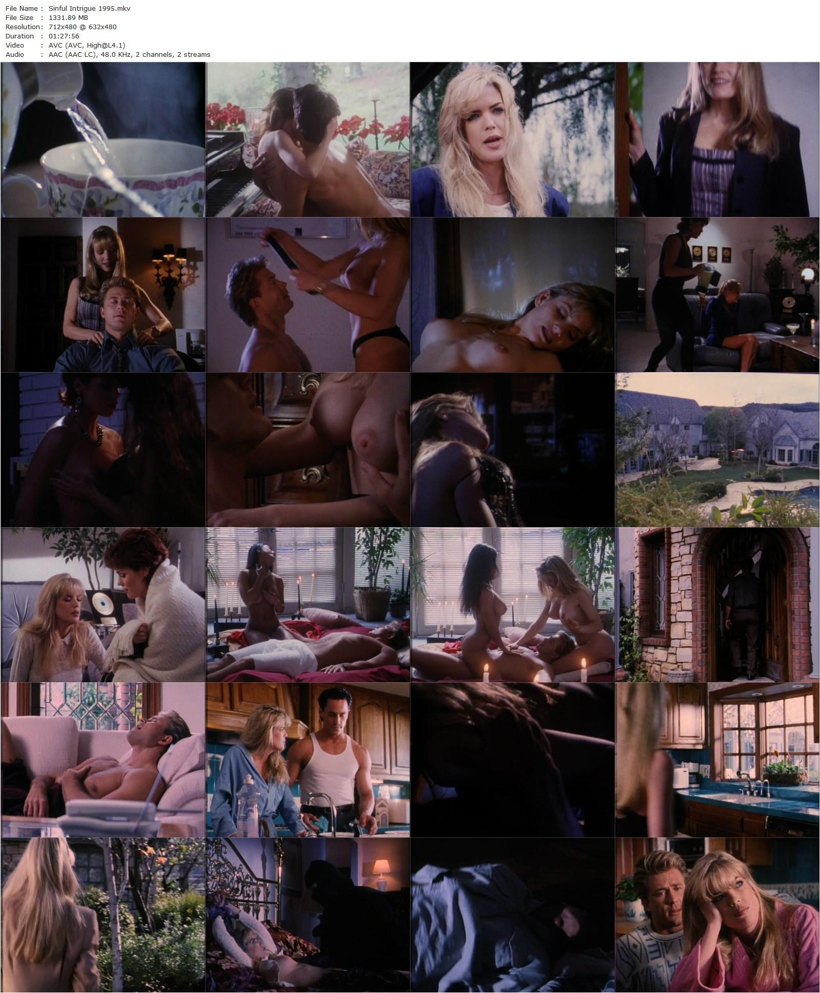 Sinful Intrigue (1995) Edward Holzman, Bobby Johnston, Becky Mullen, Mark Zuelke-poster