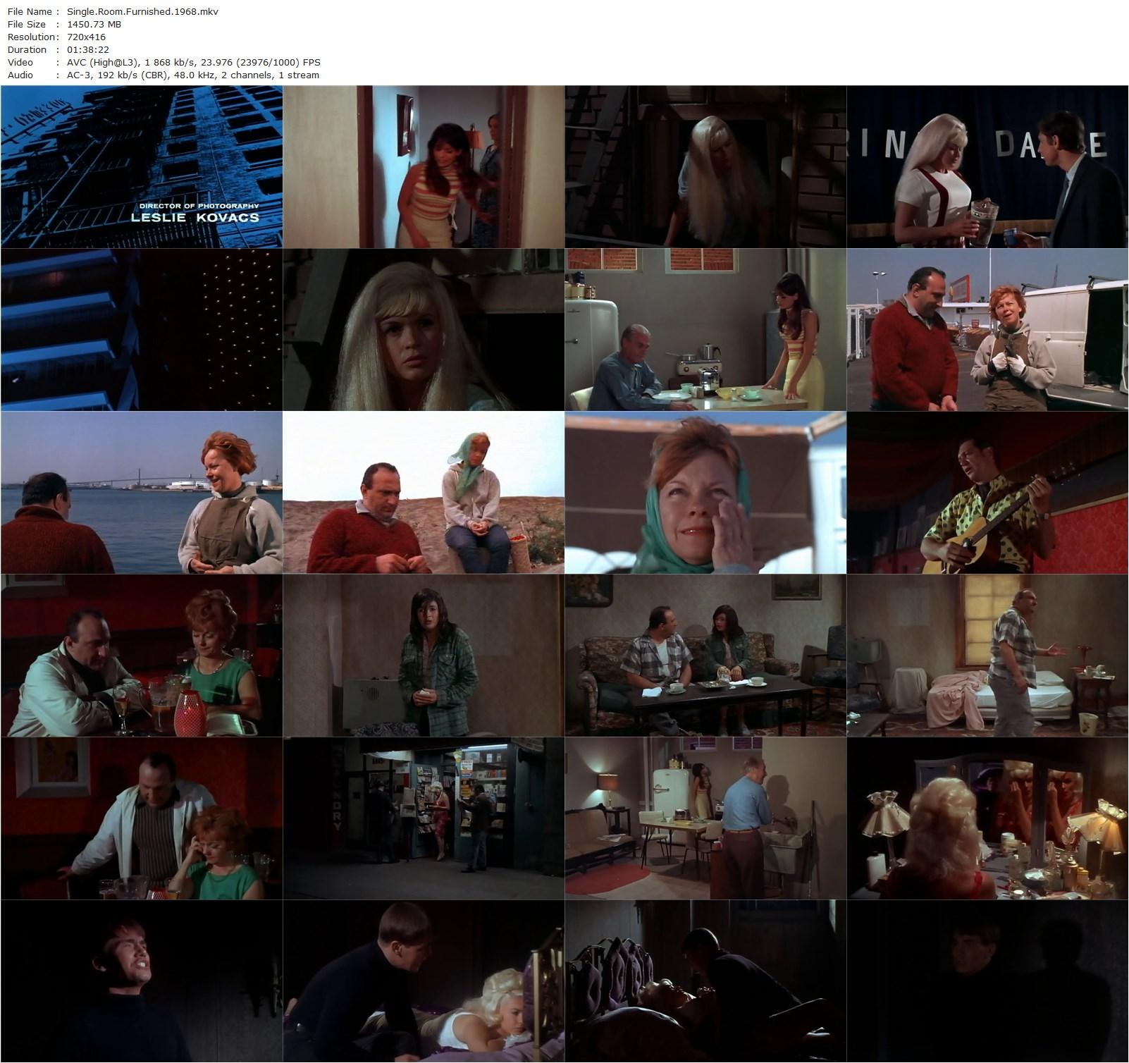 Single Room Furnished (1966)-poster