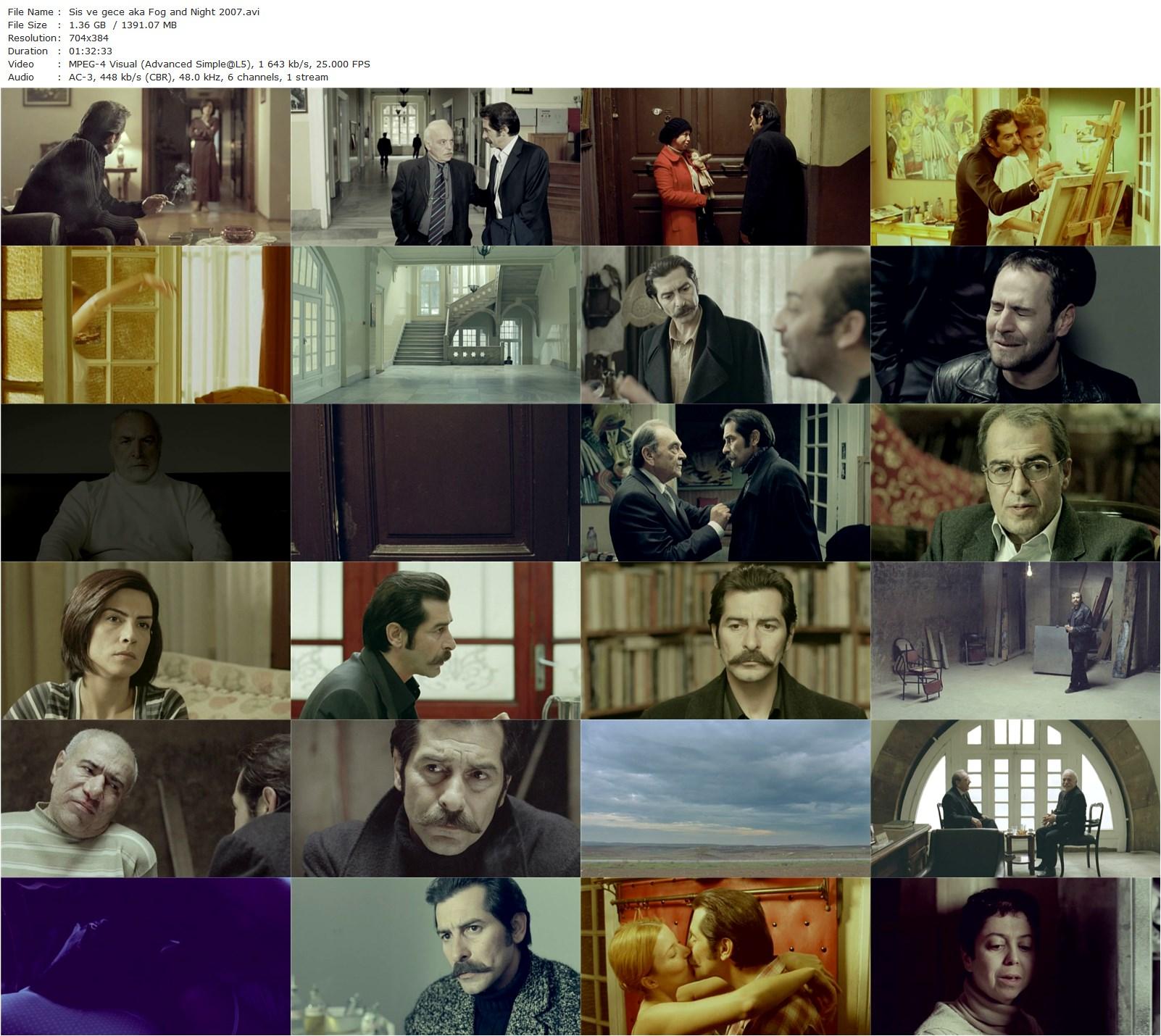 Fog and Night AKA Sis ve gece (2007) Turgut Yasalar, Ugur Polat, Selma Ergeç, Ayten Uncuoglu-poster
