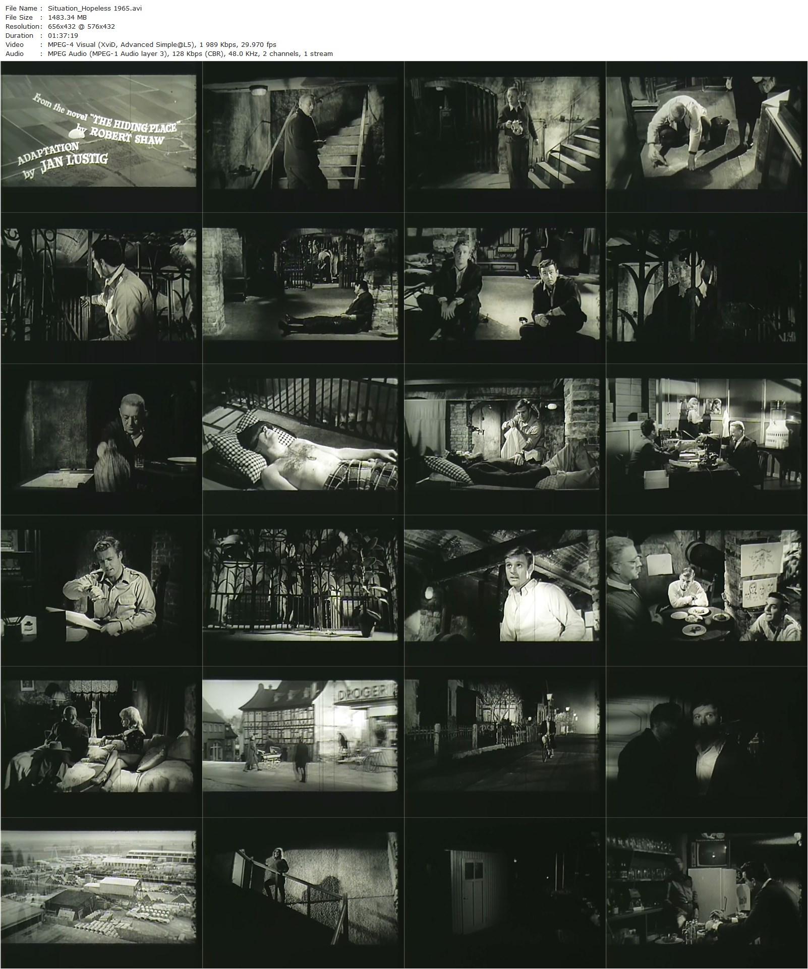 Situation Hopeless — But Not Serious (1965) Gottfried Reinhardt, Alec Guinness, Mike Connors, Robert Redford-poster