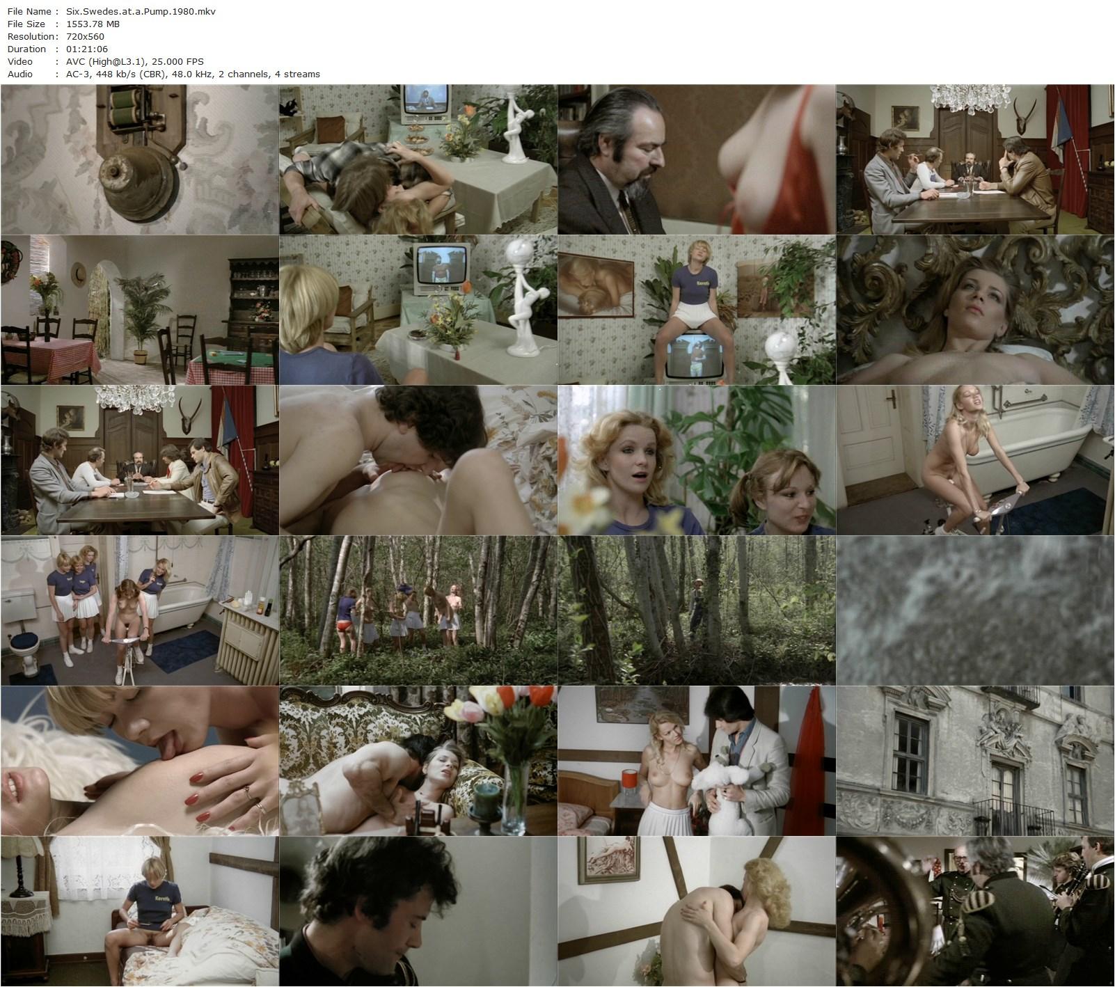 High Test Girls AKA Sechs Schwedinnen von der Tankstelle (1980) Erwin C. Dietrich, Brigitte Lahaie, Jane Baker, Lynn Monteil-poster