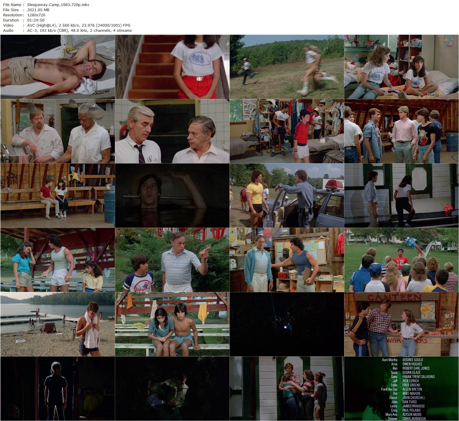 Sleepaway Camp (1983) Robert Hiltzik, Felissa Rose, Jonathan Tiersten, Karen Fields-poster