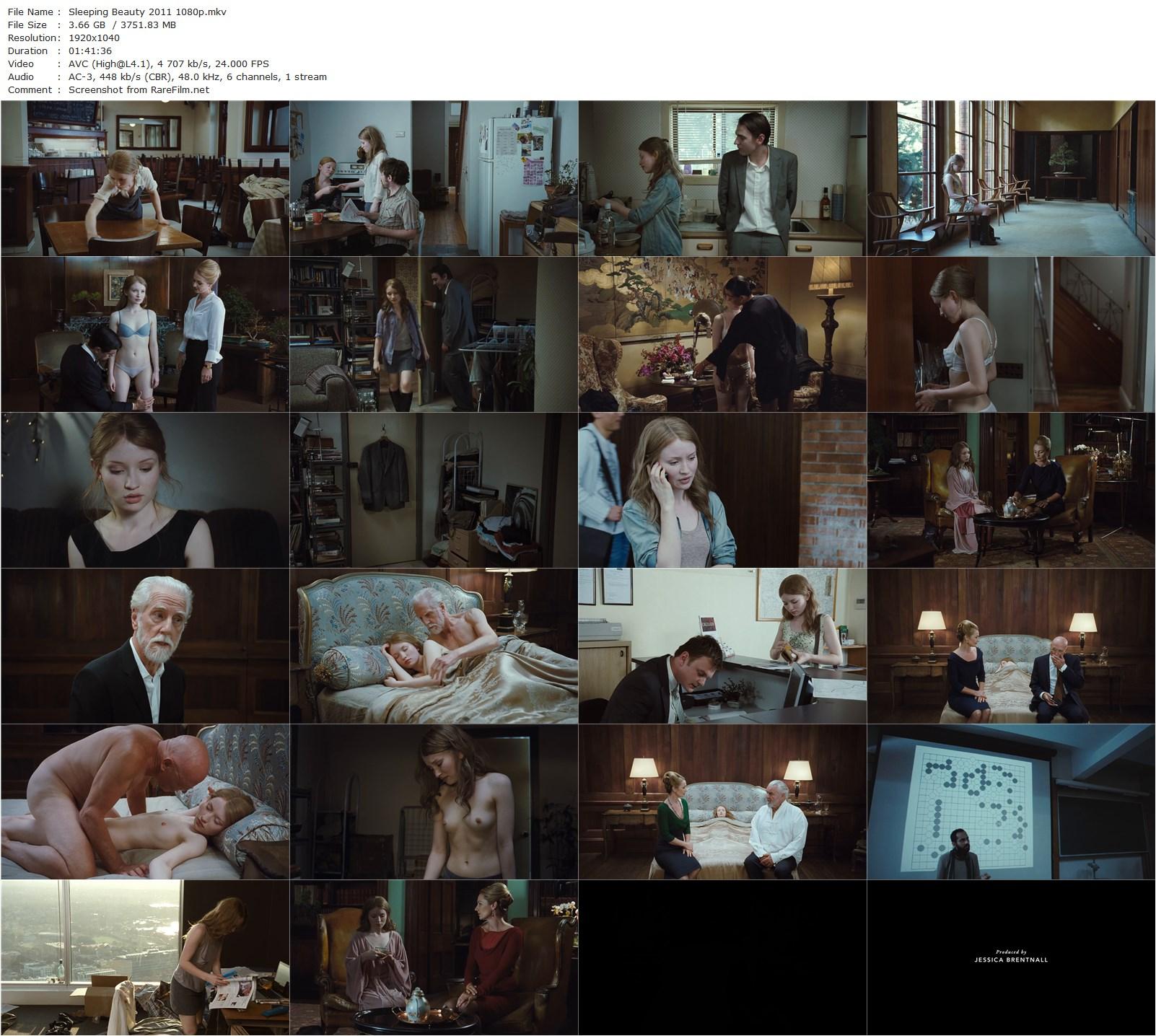 Sleeping Beauty (2011) Julia Leigh, Emily Browning, Rachael Blake, Ewen Leslie-poster