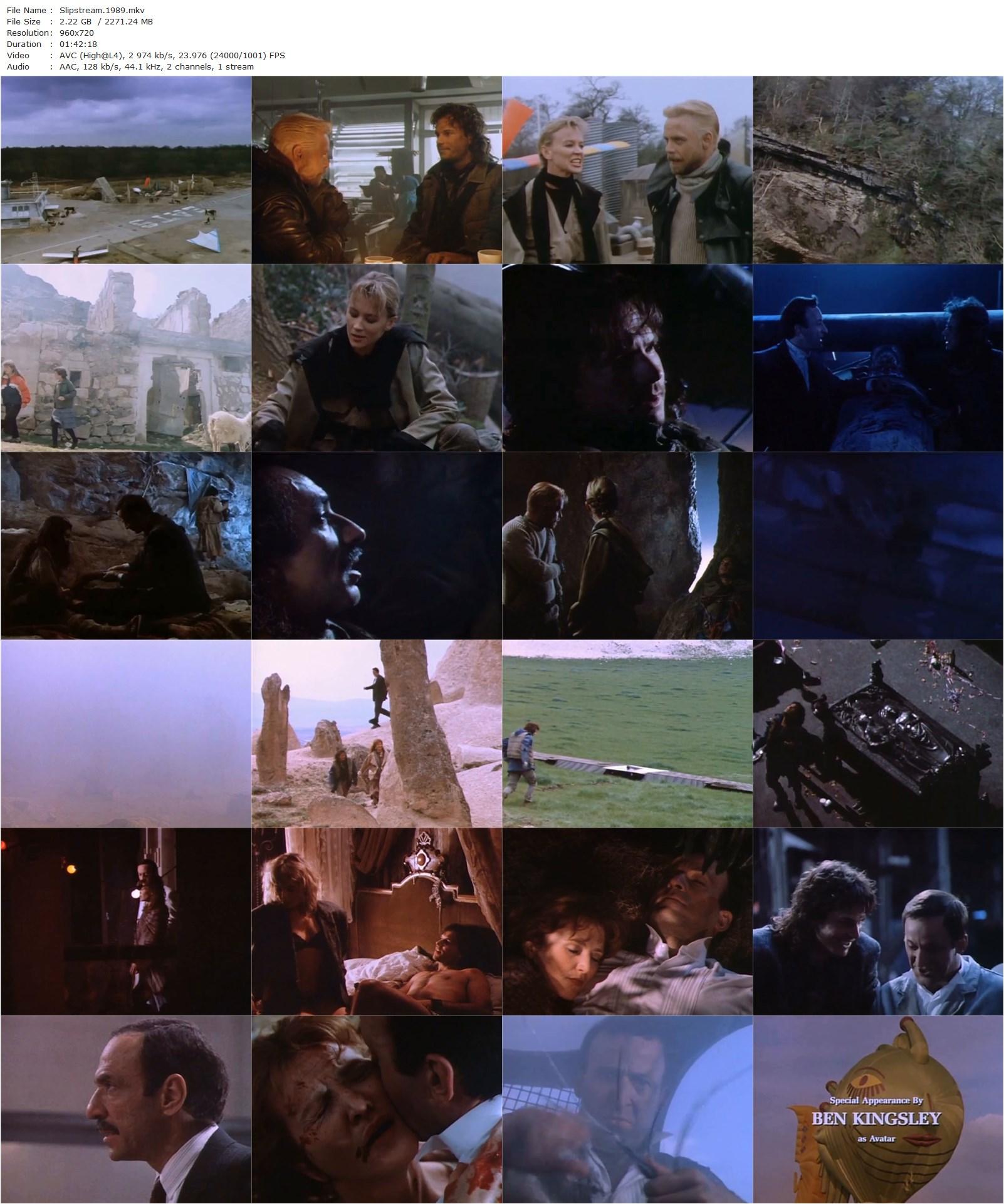 Slipstream (1989) Steven Lisberger, Bob Peck, Mark Hamill, Kitty Aldridge-poster