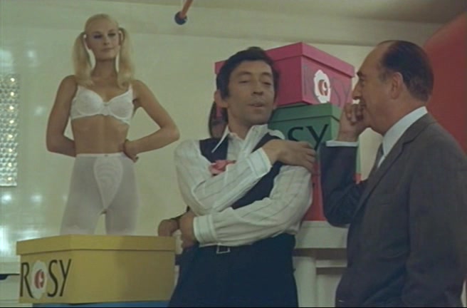 Slogan (1969) Pierre Grimblat, Serge Gainsbourg, Jane Birkin, Andréa Parisy-poster