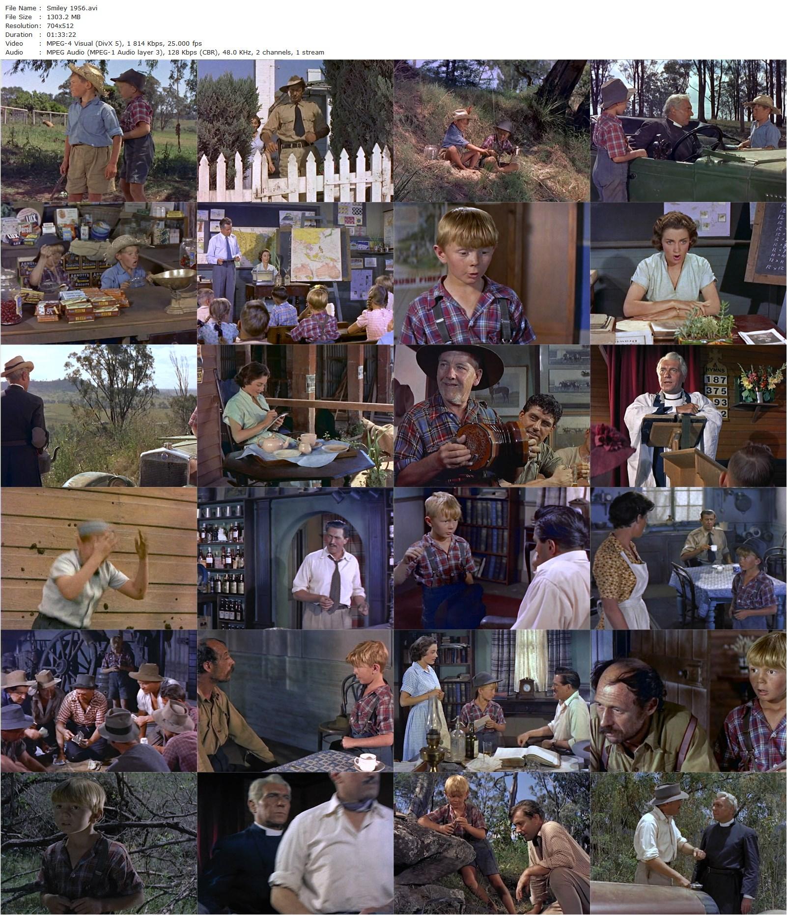 Smiley (1956) Anthony Kimmins, Colin Petersen, Bruce Archer, Ralph Richardson-poster