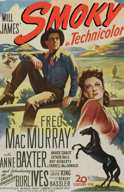 Smoky (1946) Louis King, Fred MacMurray, Anne Baxter, Bruce Cabot