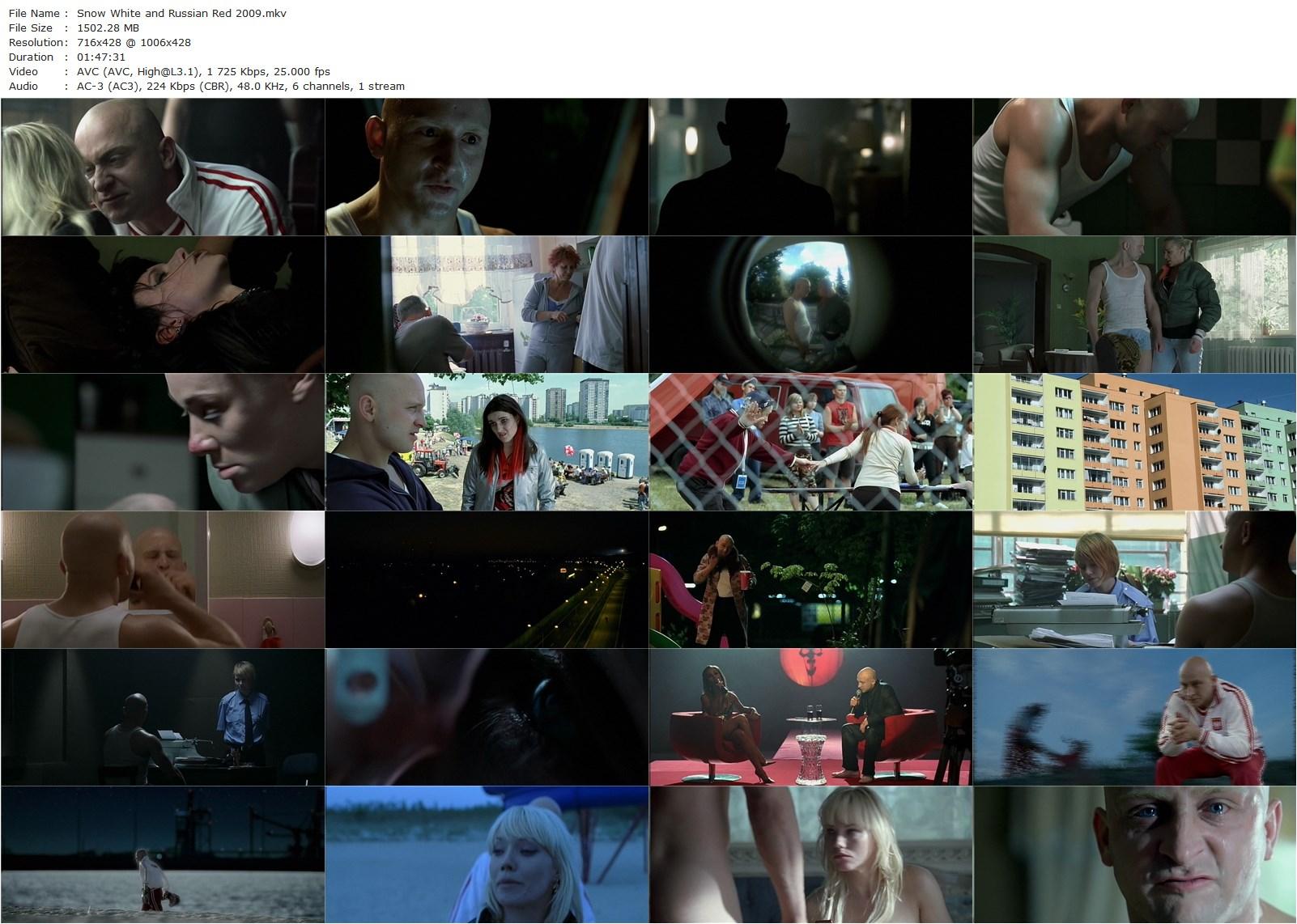 Snow White and Russian Red (2009) Xawery Zulawski, Borys Szyc, Roma Gasiorowska, Maria Strzelecka-poster