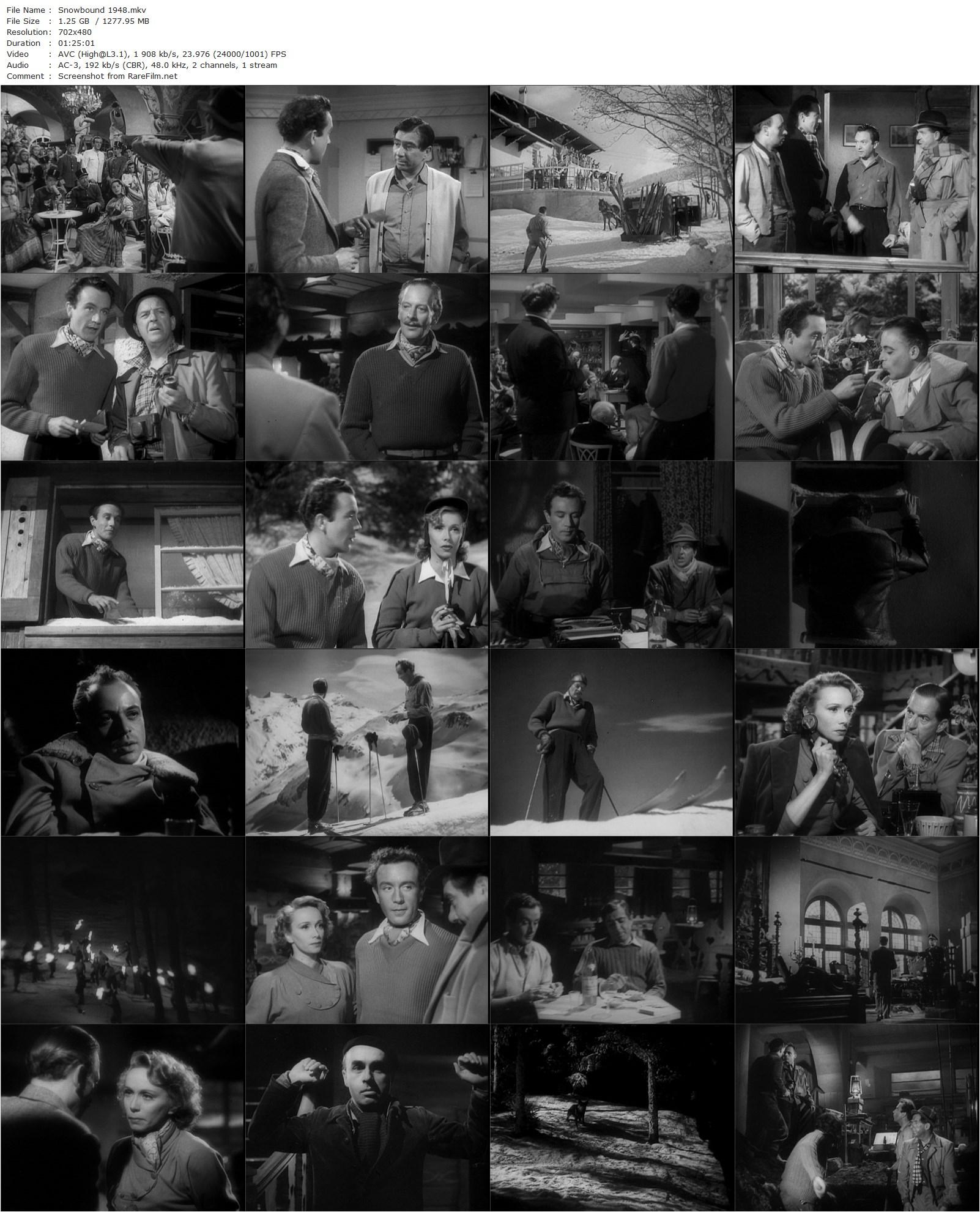 Snowbound (1948) David MacDonald-poster