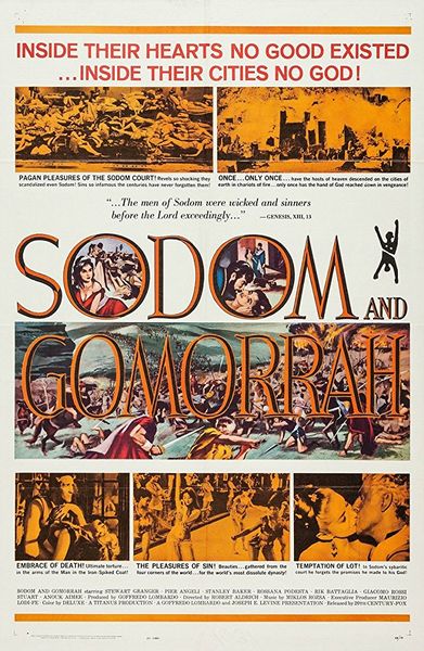 Sodom and Gomorrah (1962) Robert Aldrich, Stewart Granger, Pier Angeli, Stanley Baker