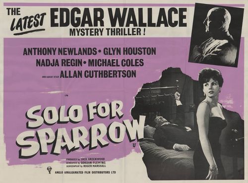 Solo for Sparrow (1962) Gordon Flemyng, Anthony Newlands, Glyn Houston, Nadja Regin