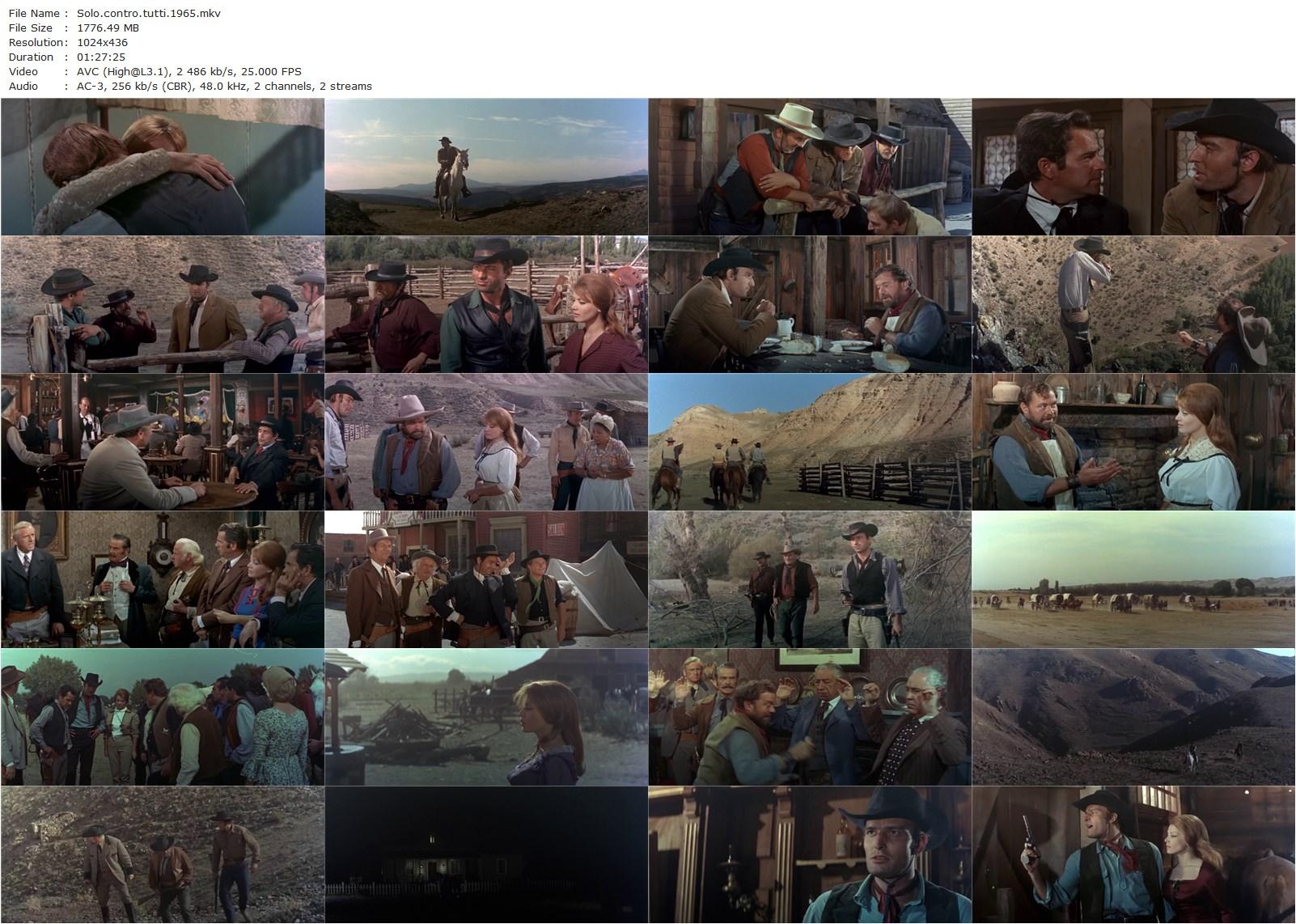 Jesse James’ Kid AKA Solo contro tutti (1965) Antonio del Amo, Robert Hundar, Mercedes Alonso, Adrian Hoven-poster