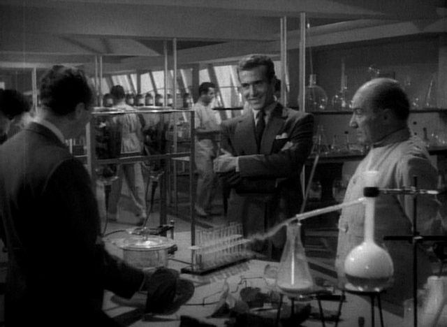 Sombra verde (1954)-poster