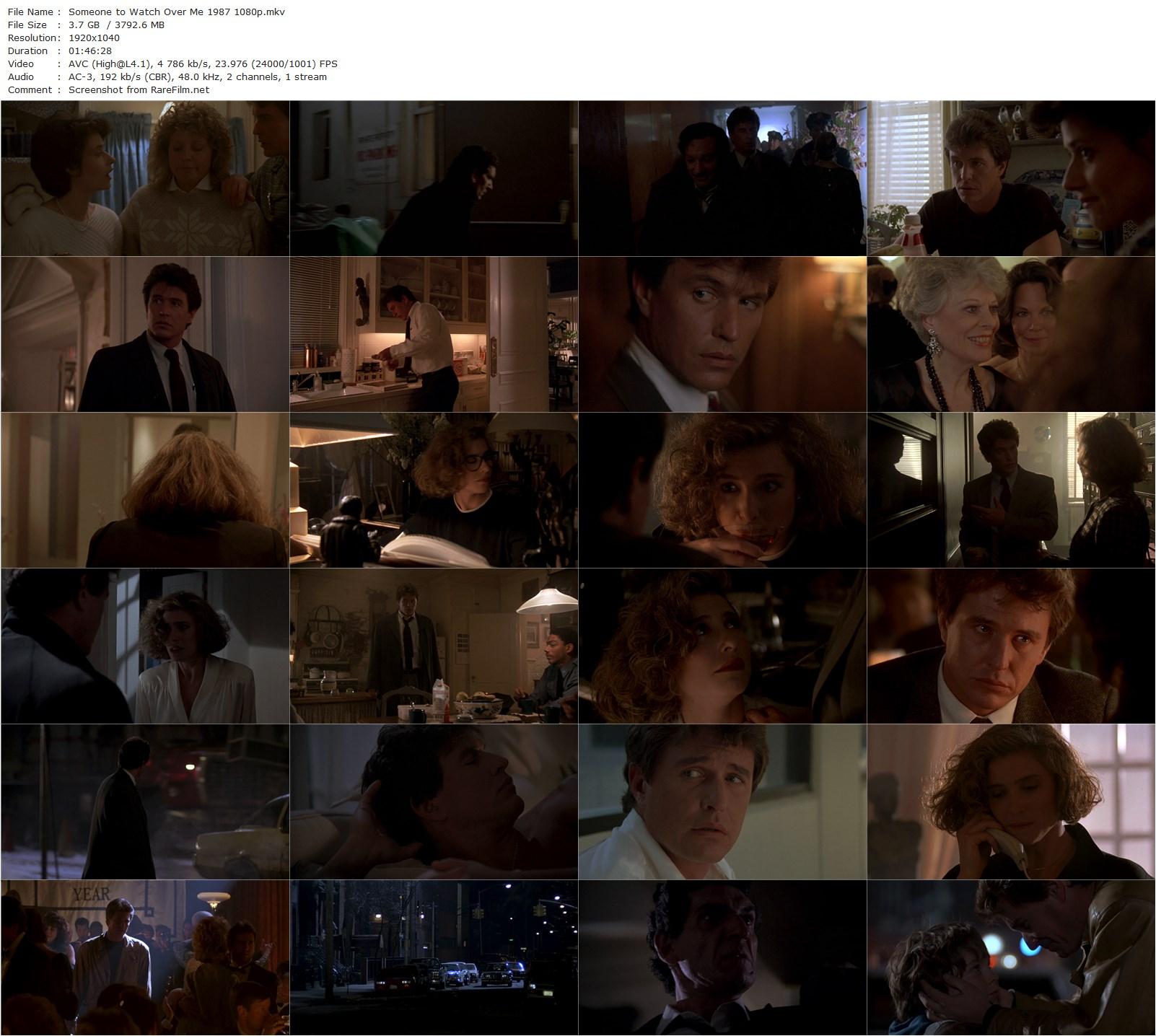 Someone to Watch Over Me (1987)-poster