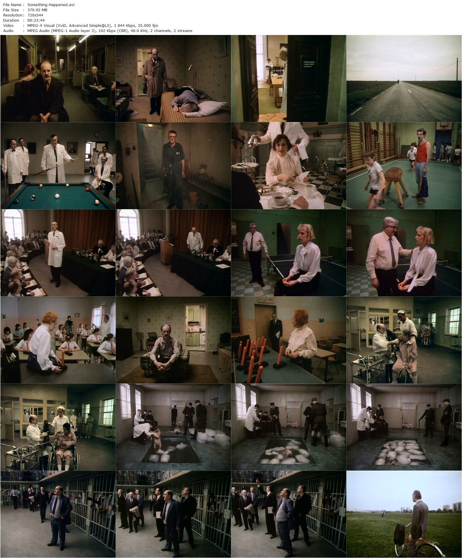 Something Happened AKA Någonting har hänt (1987) Roy Andersson, Klas-Gösta Olsson, Anne Tubin, Lennart Björklund-poster