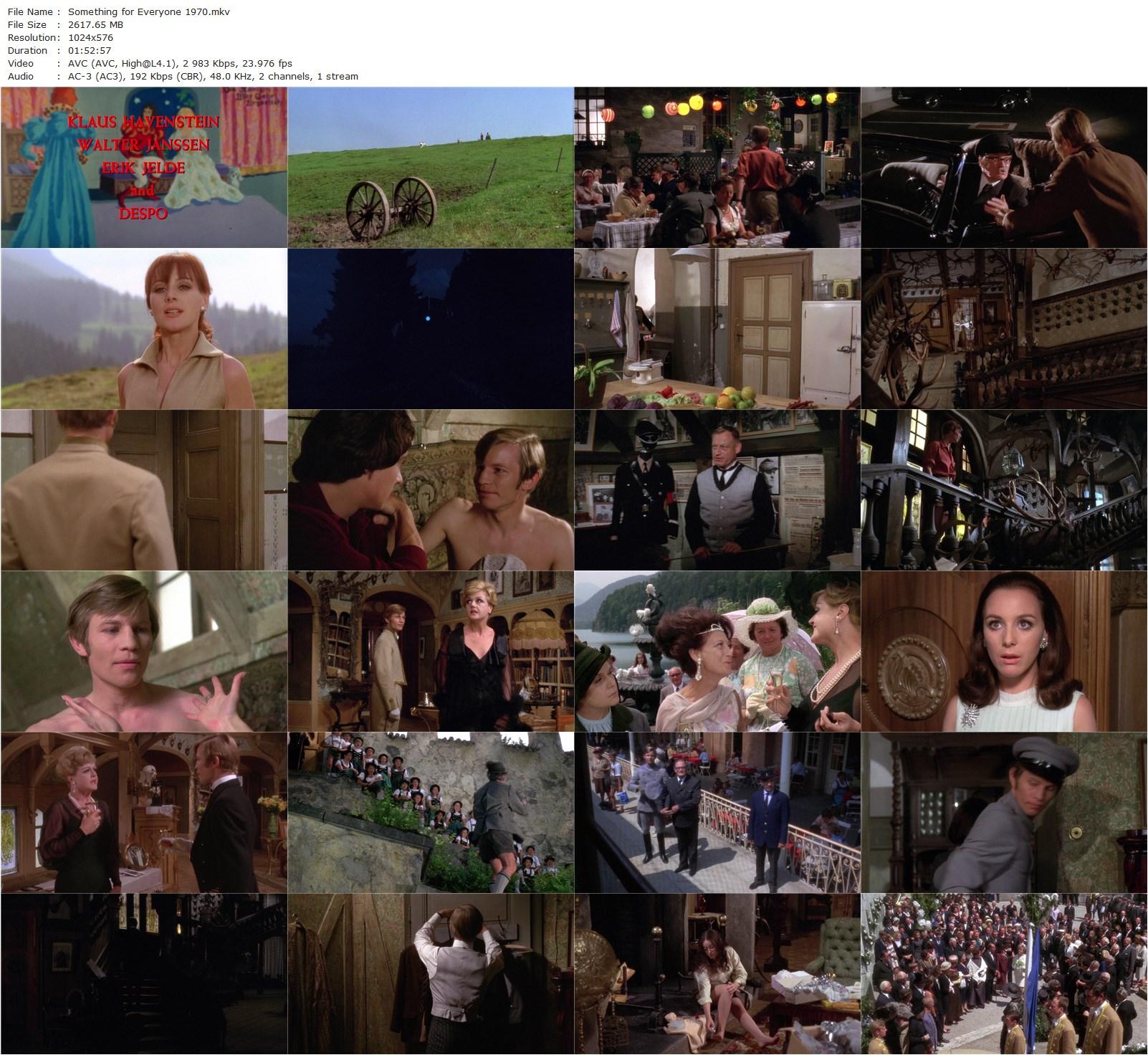 Something for Everyone (1970) Harold Prince, Angela Lansbury, Michael York, Anthony Higgins-poster