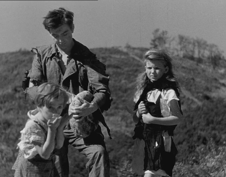 Somewhere in Europe AKA Valahol Európában (1948) Géza von Radványi, Artúr Somlay, Miklós Gábor, Zsuzsa Bánki-poster