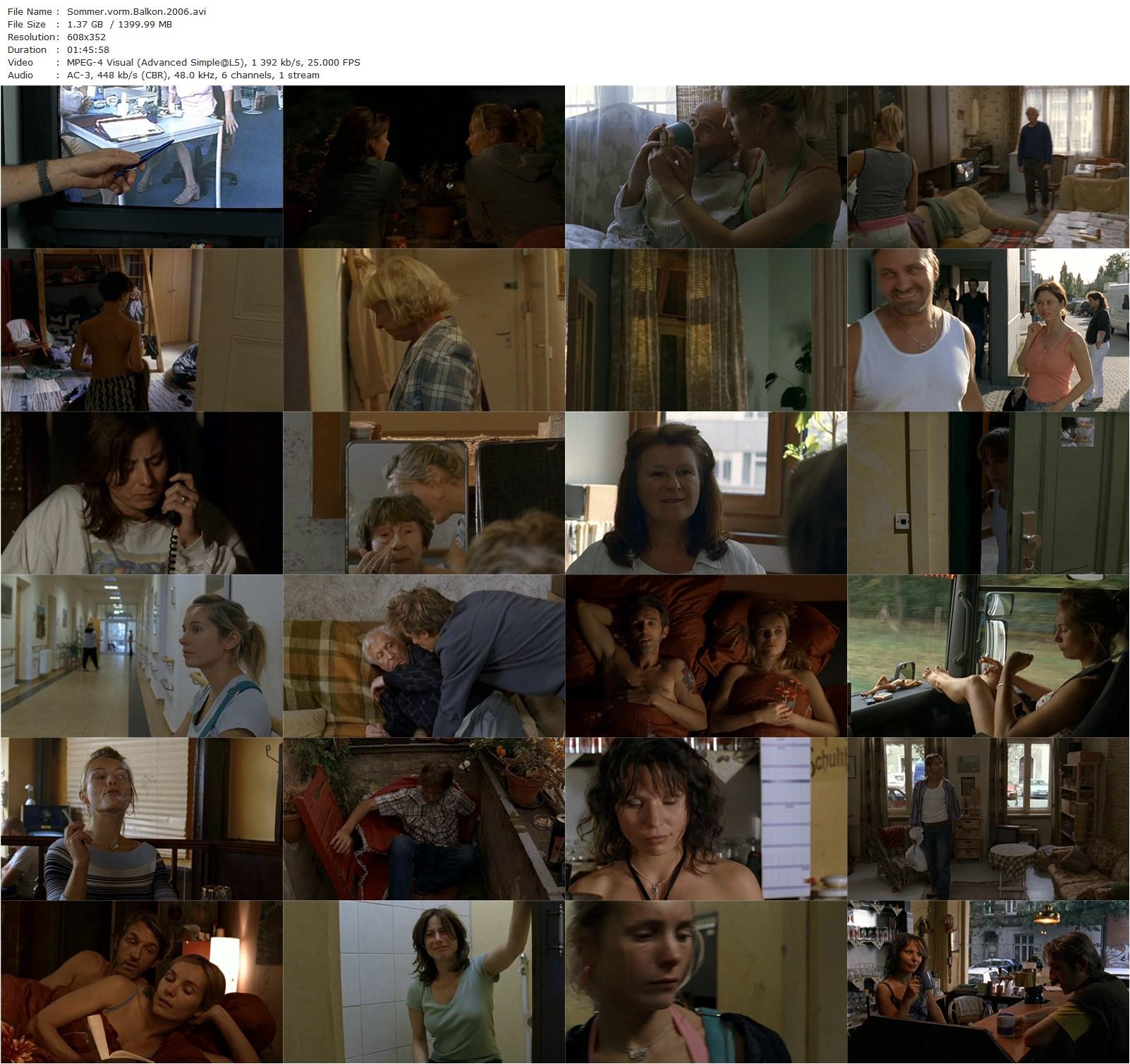 Summer in Berlin AKA Sommer vorm Balkon (2005) Andreas Dresen, Andreas Schmidt, Inka Friedrich, Nadja Uhl-poster