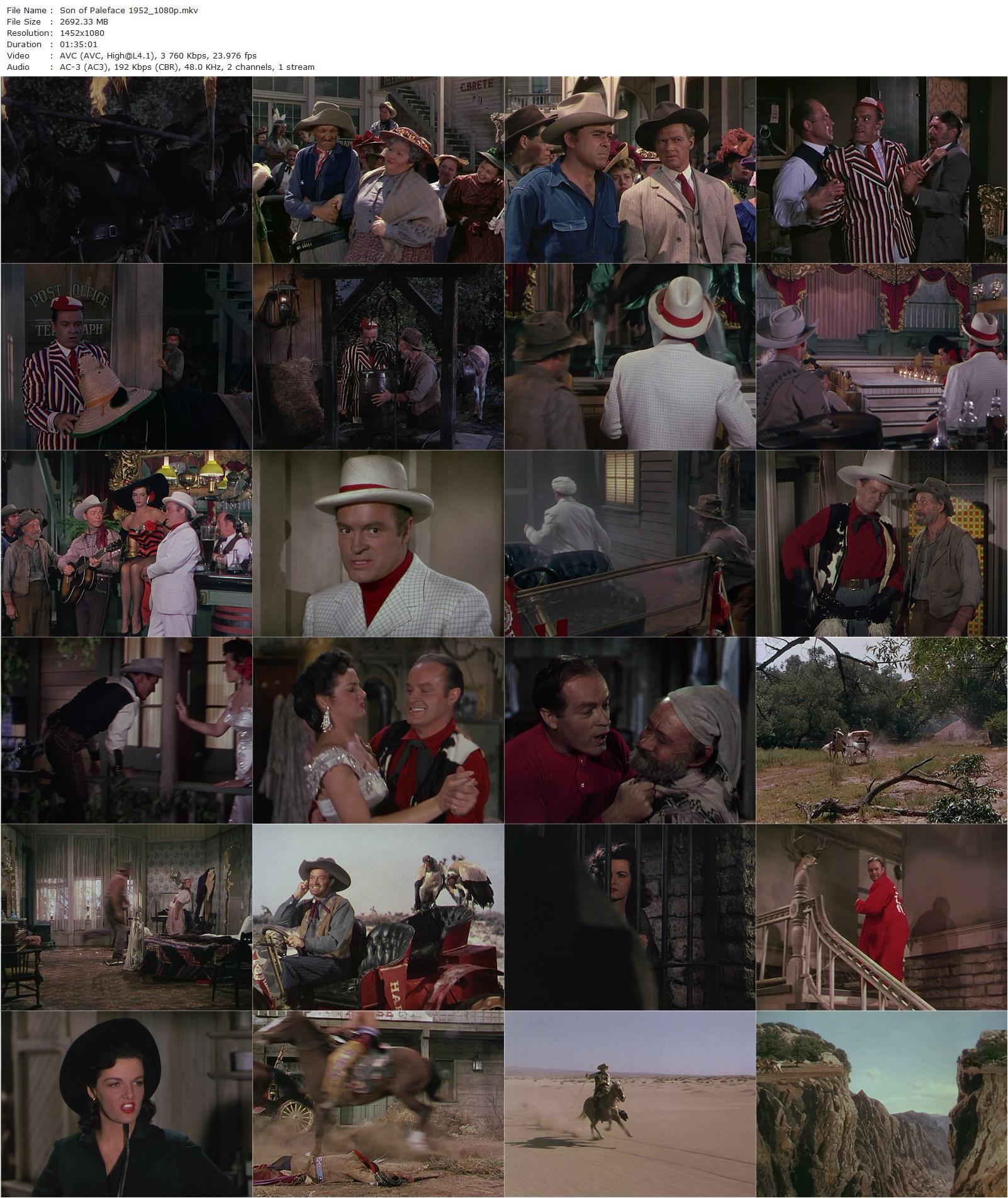 Son of Paleface (1952) Frank Tashlin, Bob Hope, Jane Russell, Roy Rogers-poster