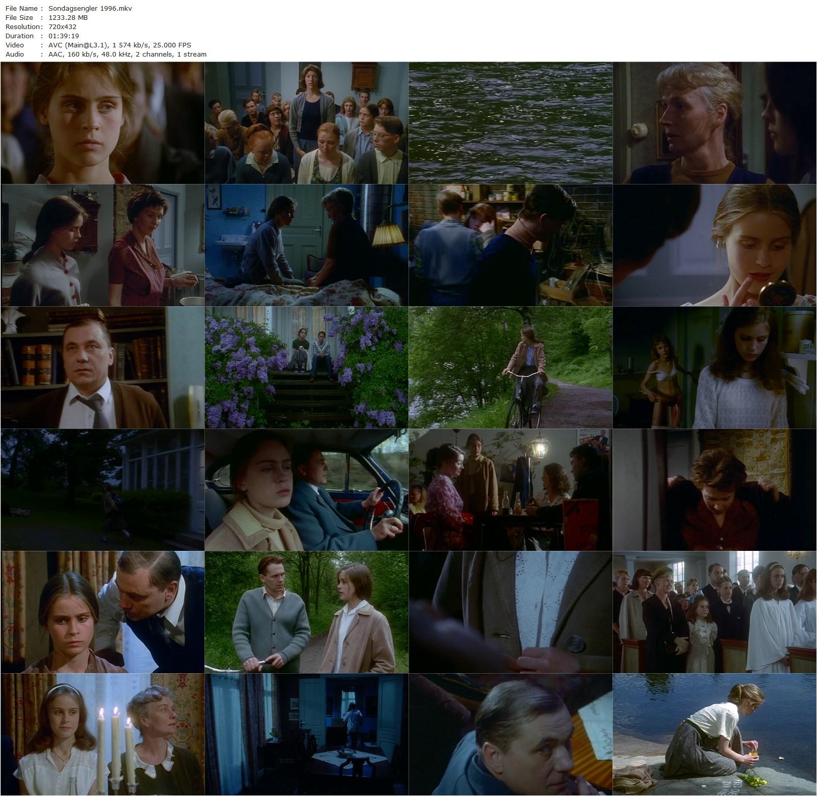 The Other Side of Sunday AKA Søndagsengler (1996) Berit Nesheim, Marie Theisen, Hildegun Riise, Bjørn Sundquist-poster