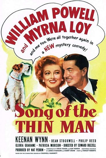 Song of the Thin Man (1947) Edward Buzzell, William Powell, Myrna Loy, Keenan Wynn