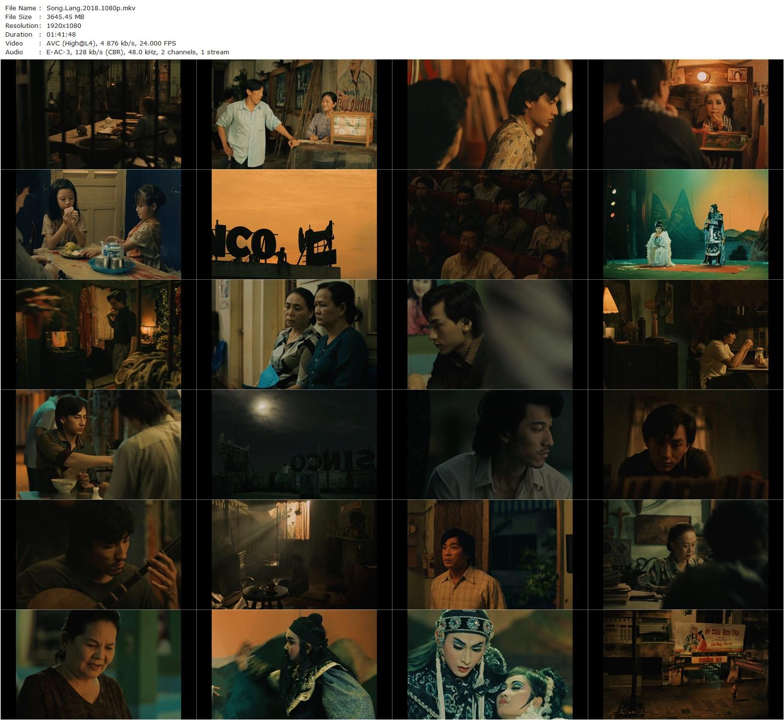 Song lang (2018) Leon Le, Kim Chi, Isaac, Vu T. Le Thi-poster