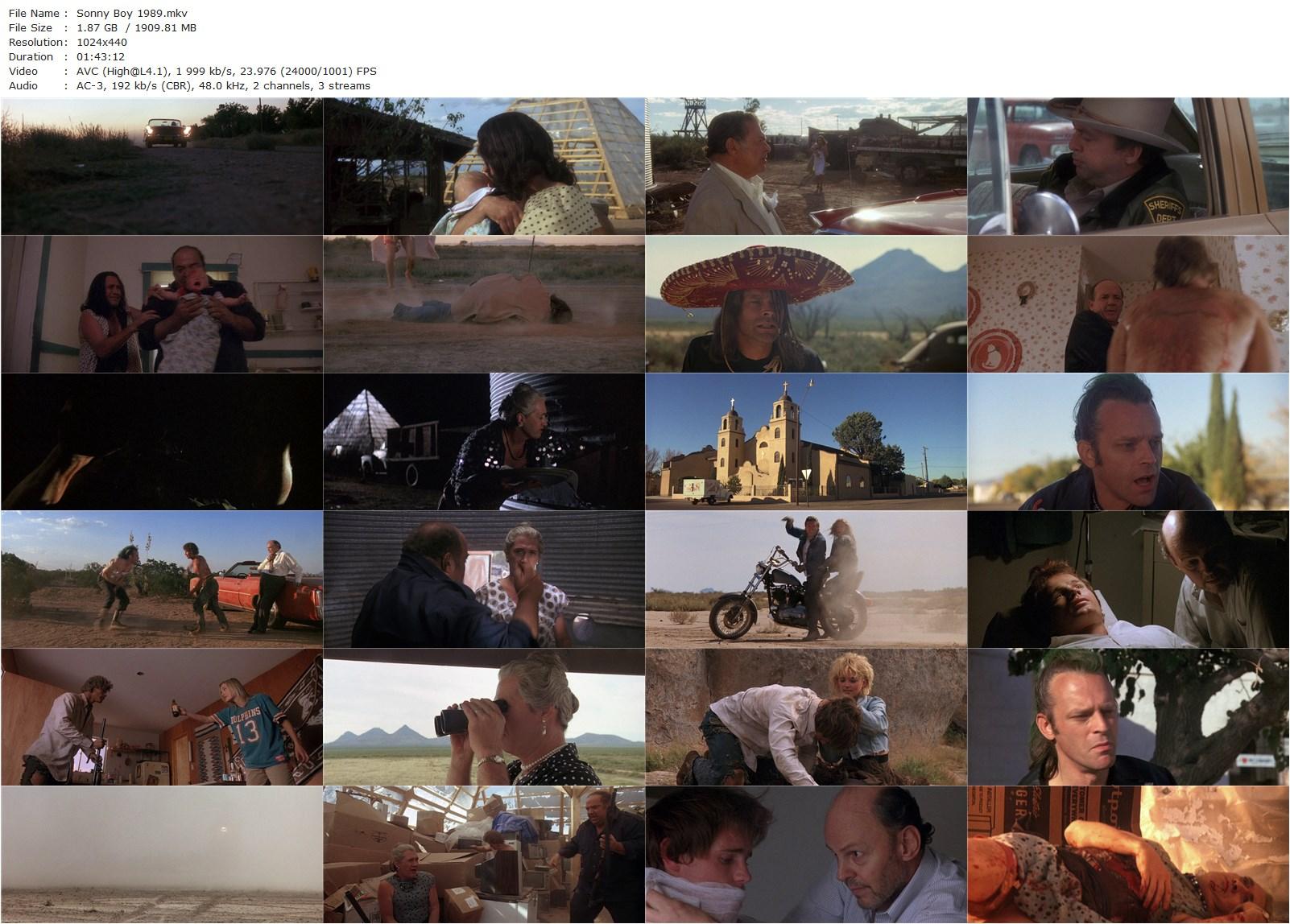 Sonny Boy (1989) Robert Martin Carroll-poster