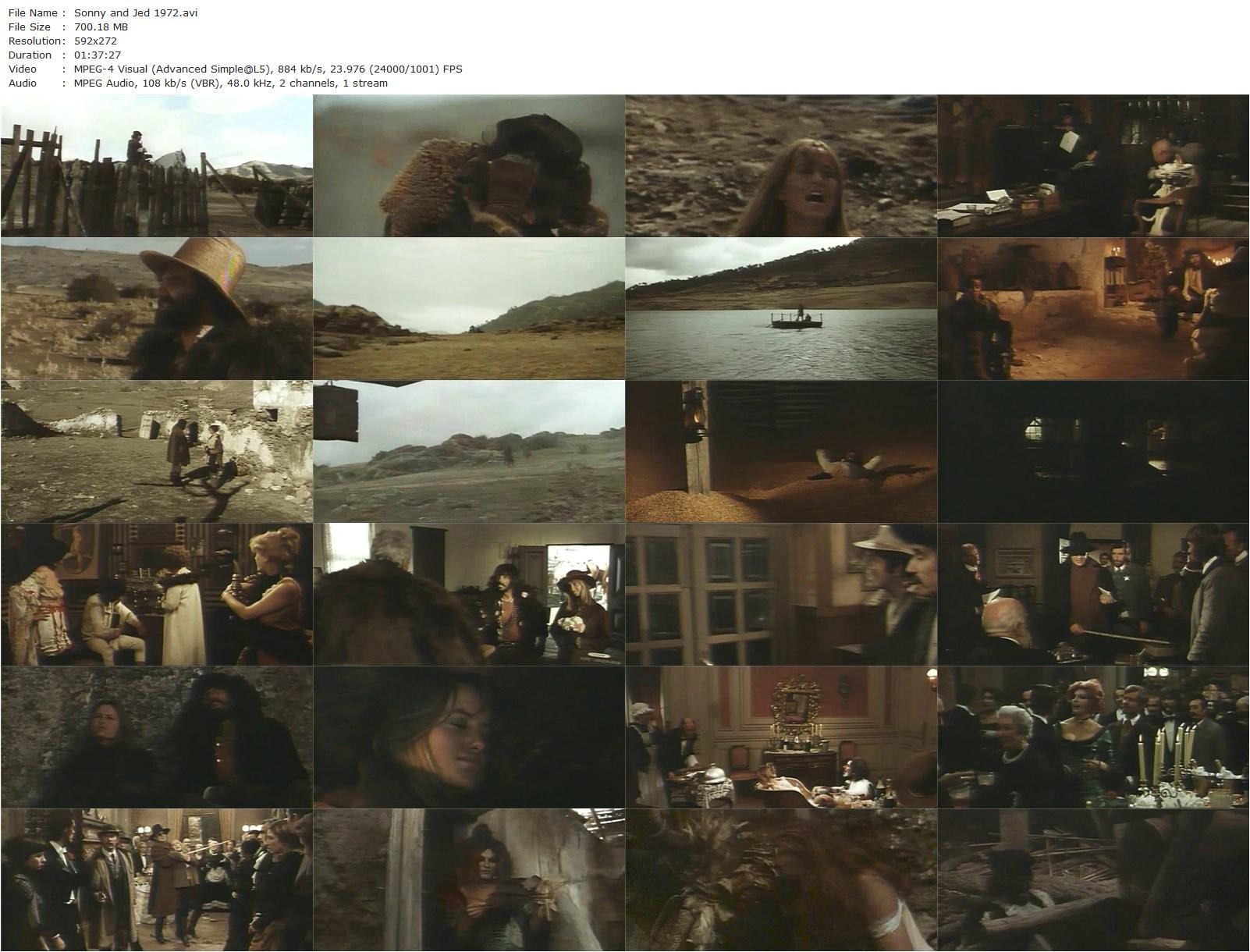 Sonny and Jed AKA La banda J. & S. – Cronaca criminale del Far West (1972) Sergio Corbucci, Tomas Milian, Susan George, Telly Savalas-poster