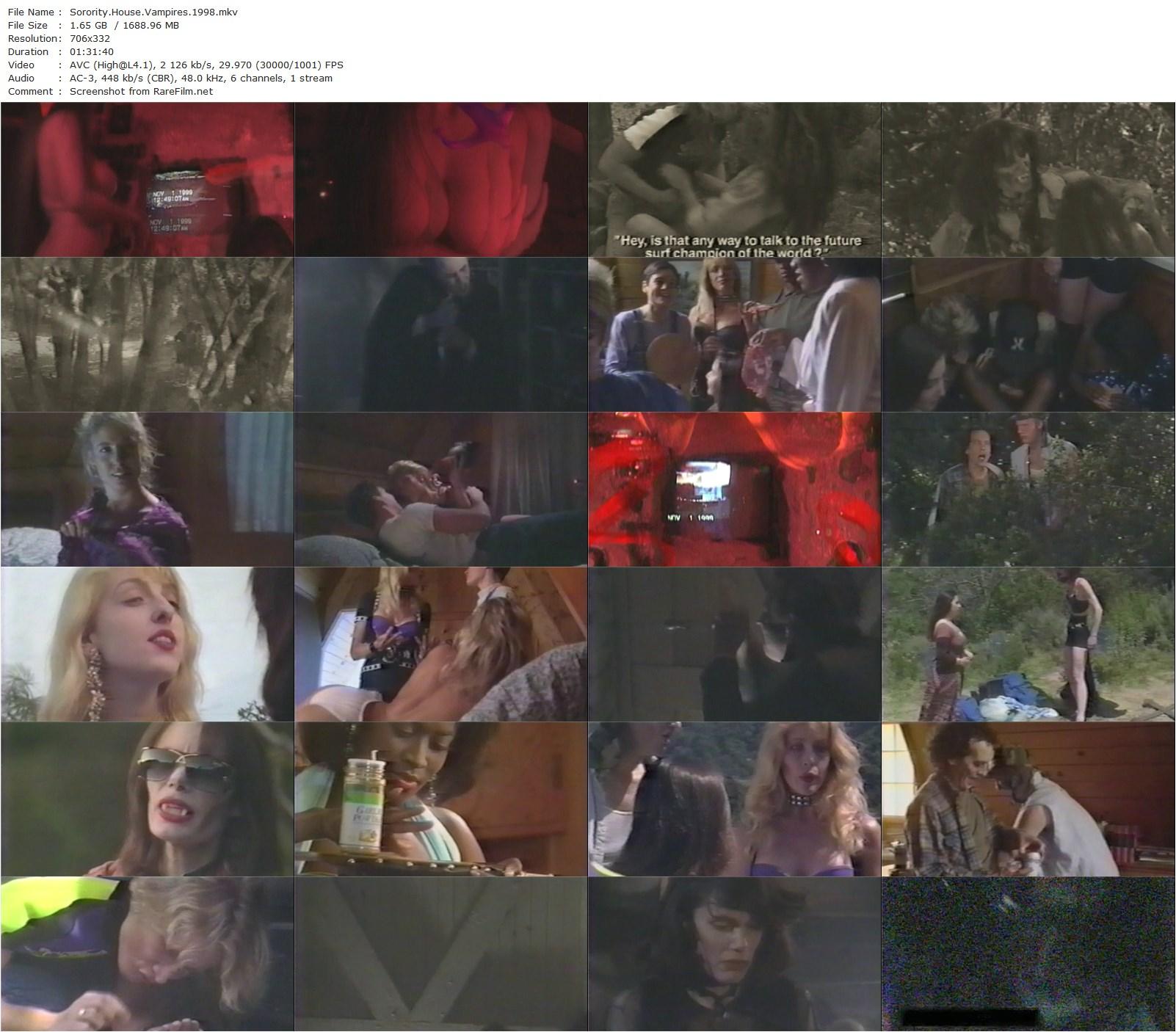 Sorority House Vampires (1998) Geoffrey de Valois, Eugene James, Kathy Presgrave, Penny Lynn, Eugenie Bondurant-poster