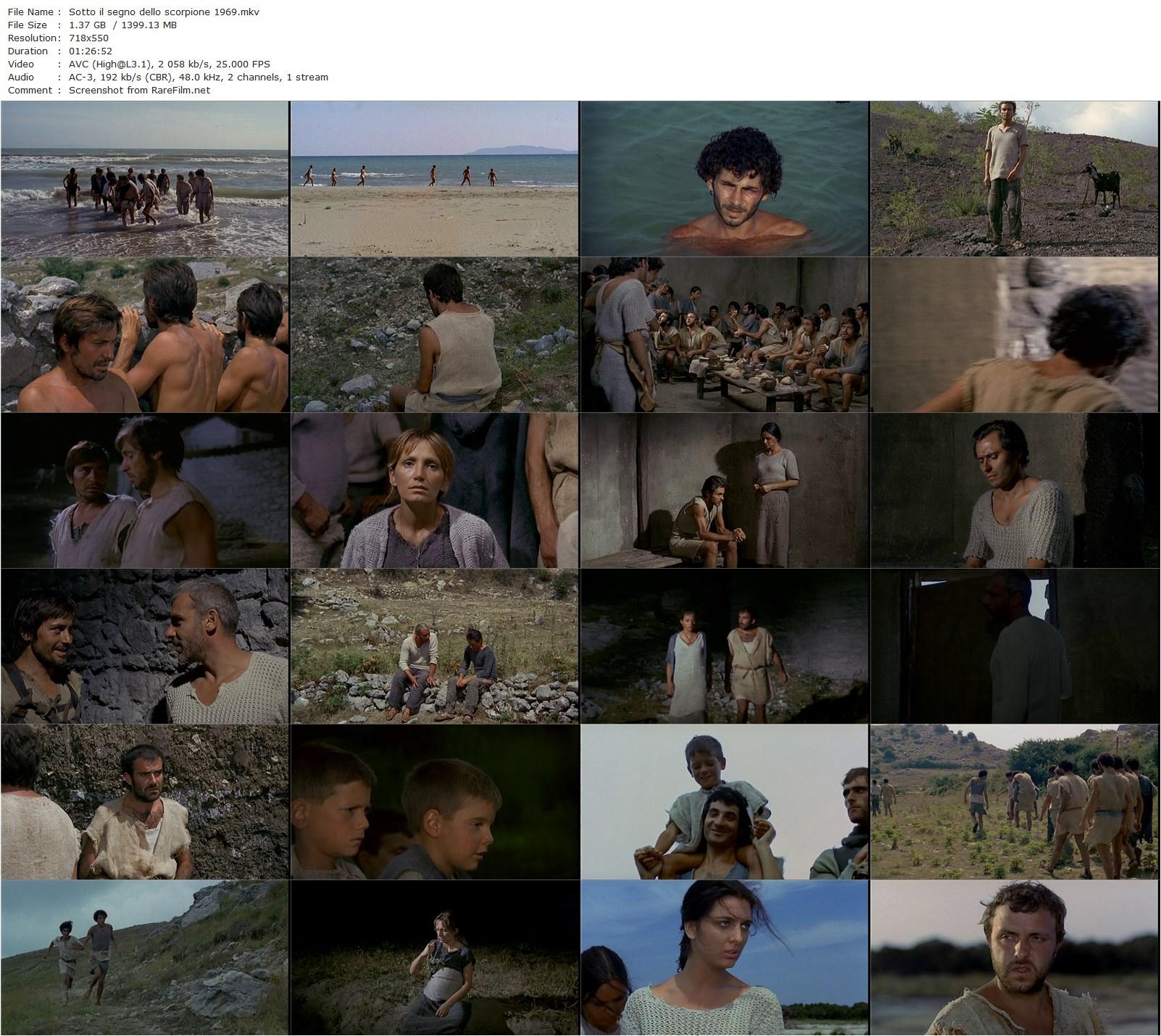 Under the Sign of Scorpio / Sotto il segno dello scorpione (1969) Paolo Taviani, Vittorio Taviani, Gian Maria Volonté, Lucia Bosé, Giulio Brogi-poster