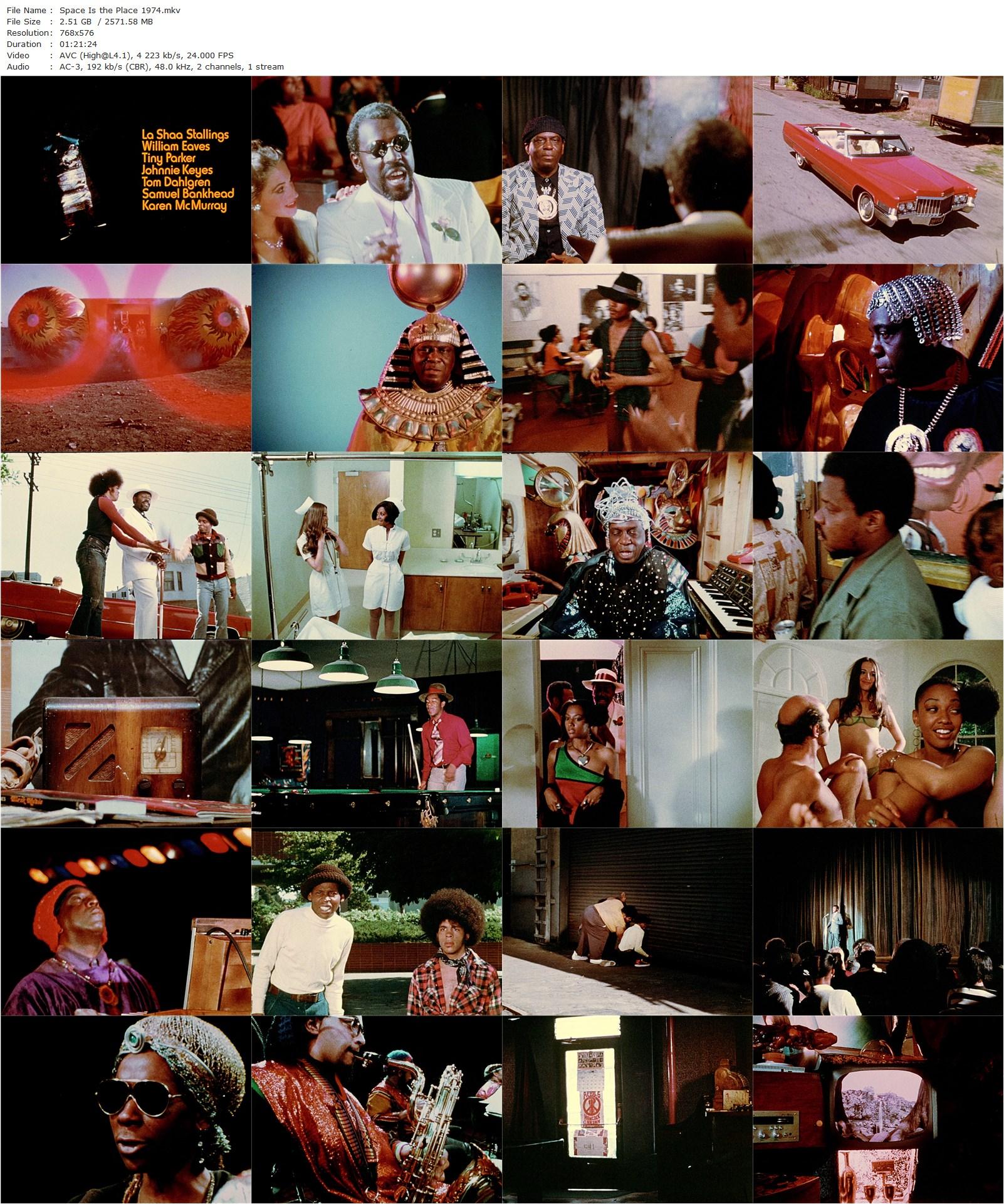 Space Is the Place (1974) John Coney, Barbara Deloney, Sun Ra, Raymond Johnson-poster