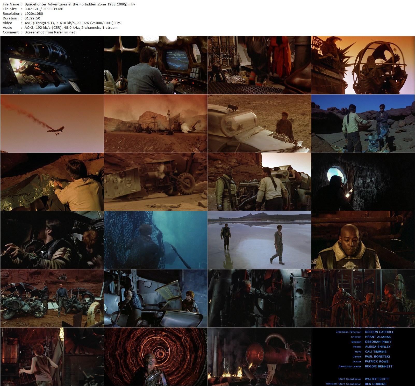 Spacehunter: Adventures in the Forbidden Zone (1983) Lamont Johnson, Peter Strauss, Molly Ringwald, Ernie Hudson-poster