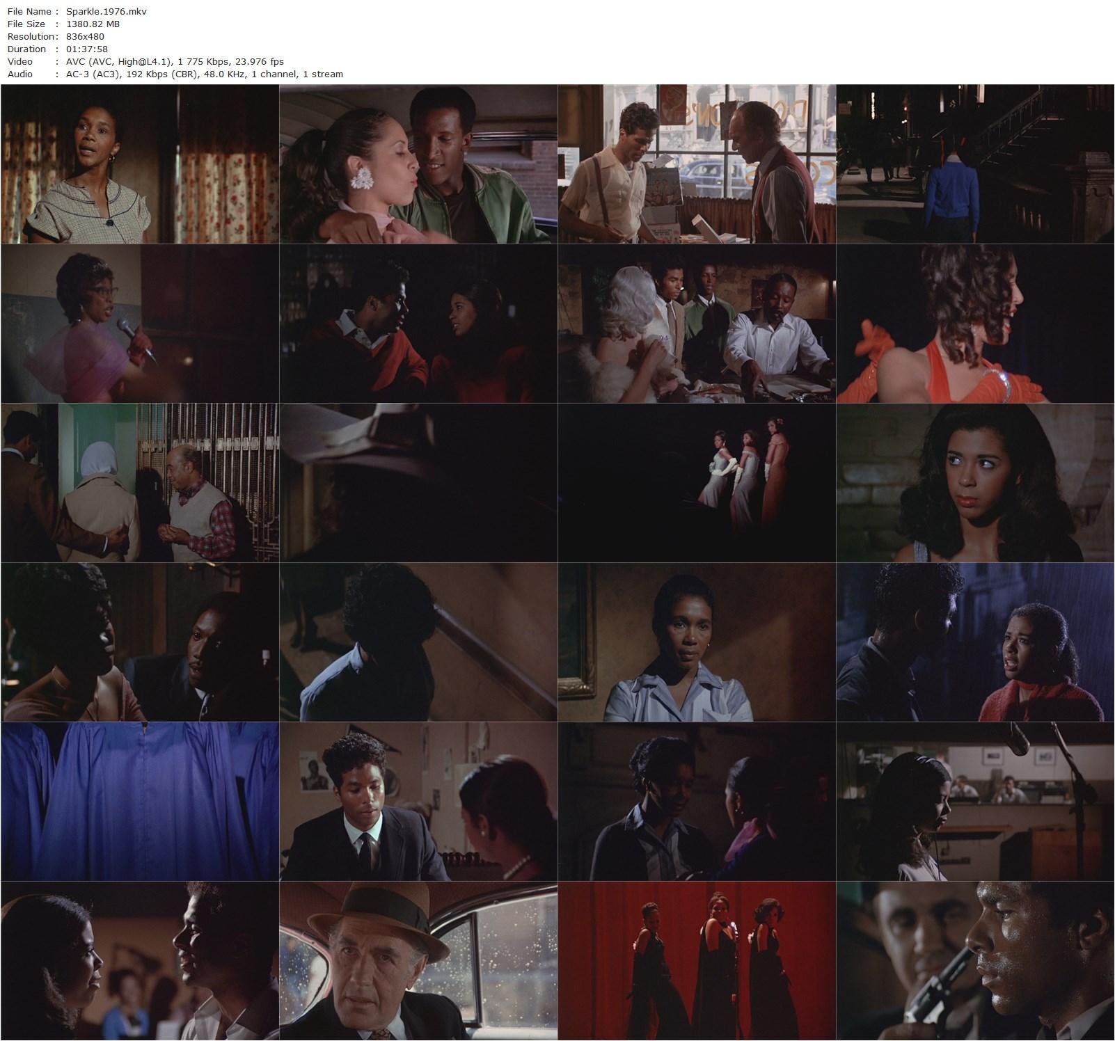 Sparkle (1976) Sam O’Steen, Philip Michael Thomas, Irene Cara, Lonette McKee-poster