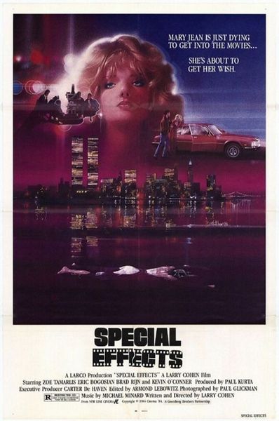 Special Effects (1984) Larry Cohen, Zoë Lund, Eric Bogosian, Brad Rijn, Drama, Horror, Thriller