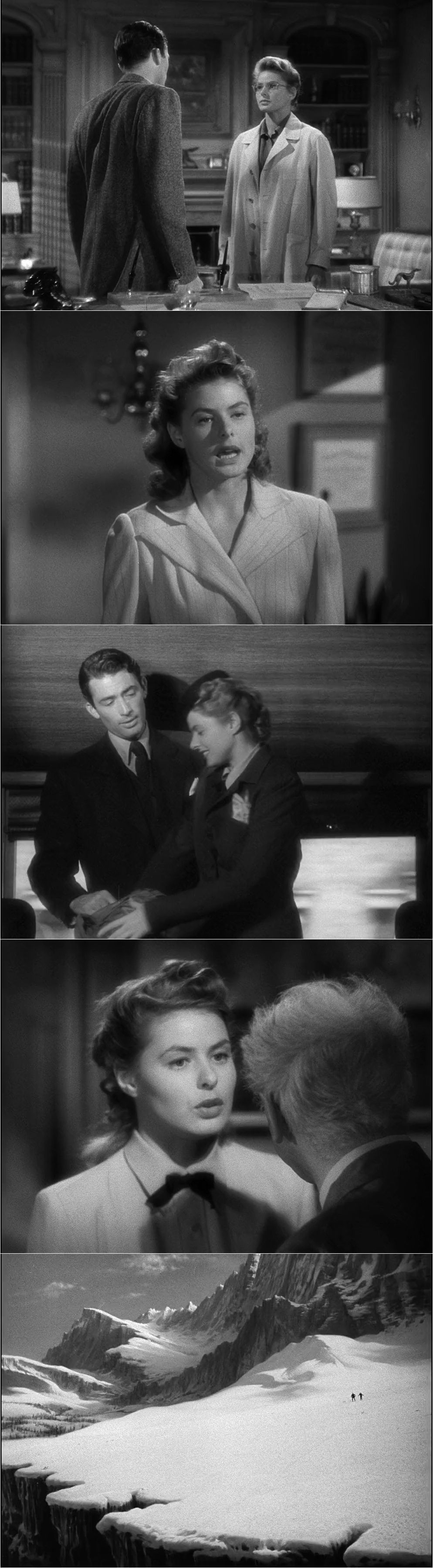 Spellbound (1945) Alfred Hitchcock, Ingrid Bergman, Gregory Peck, Michael Chekhov-poster