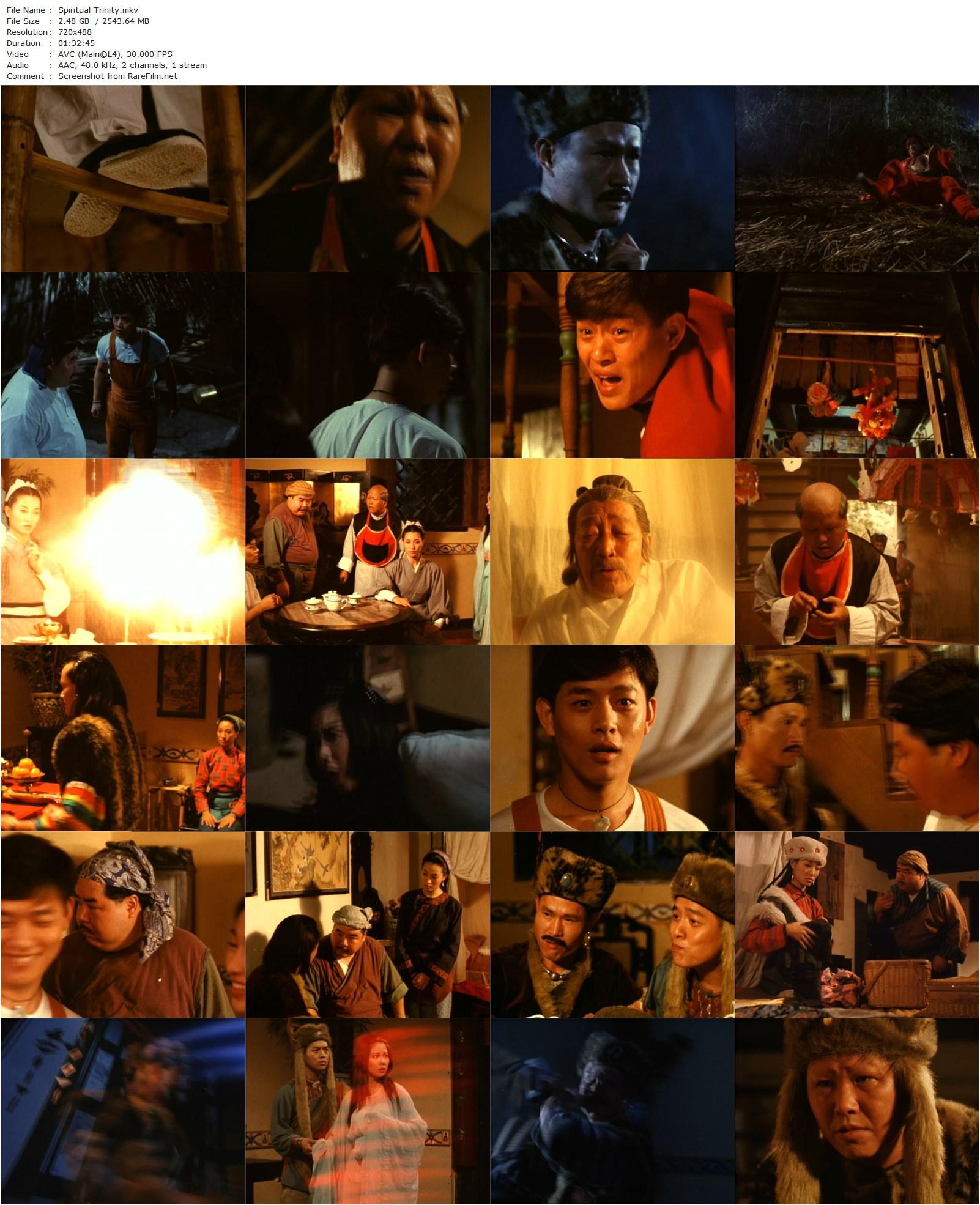 Spiritual Trinity (1991) Min Kan Ng-poster