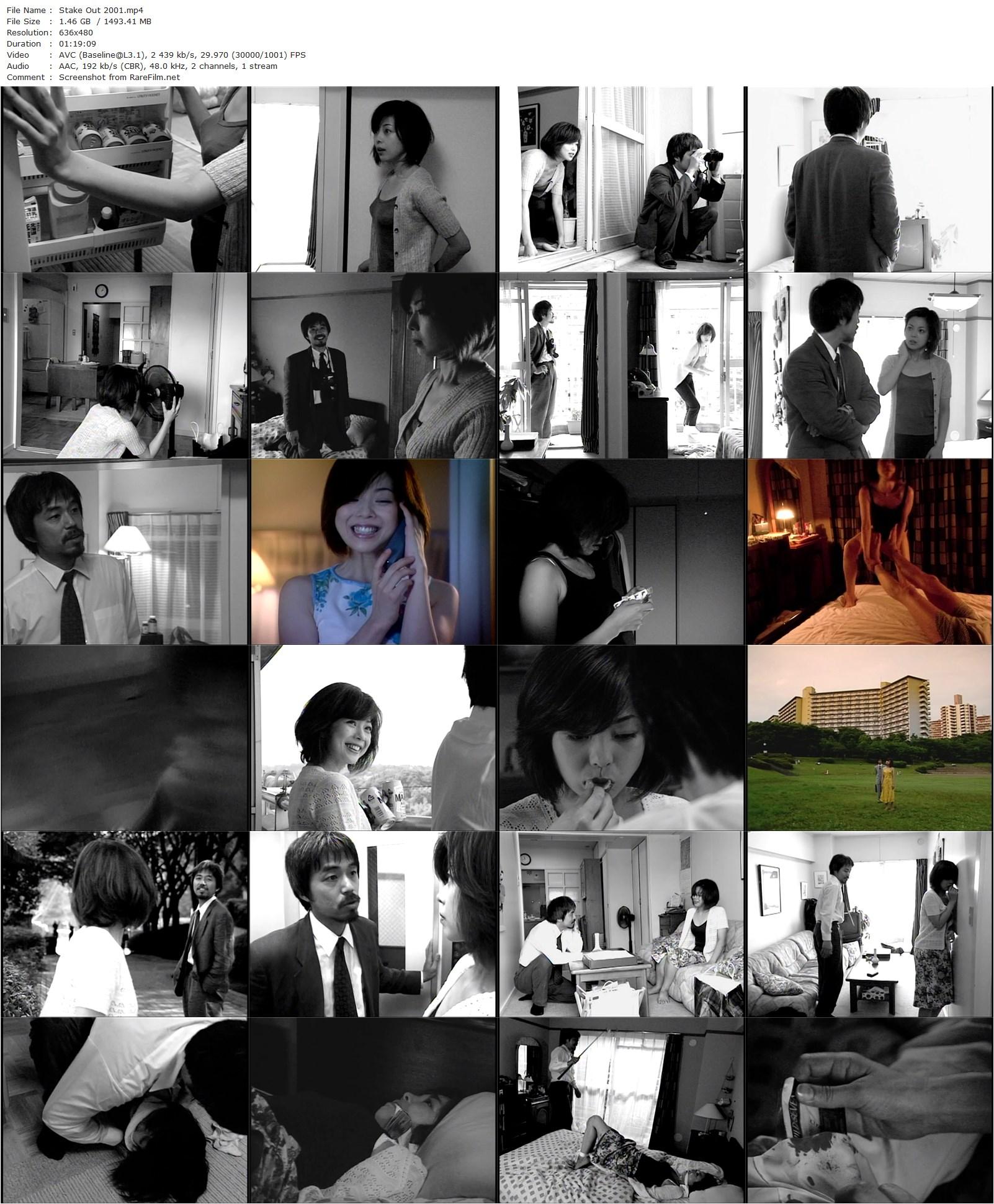 Stake Out / Harikomi (2001) Tetsuo Shinohara, Shiho Wakabayashi, Mantarô Koichi, Masato Sakai-poster
