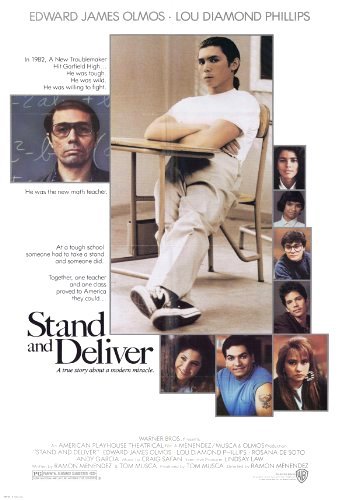 Stand and Deliver (1988) Ramón Menéndez, Edward James Olmos, Estelle Harris, Mark Phelan