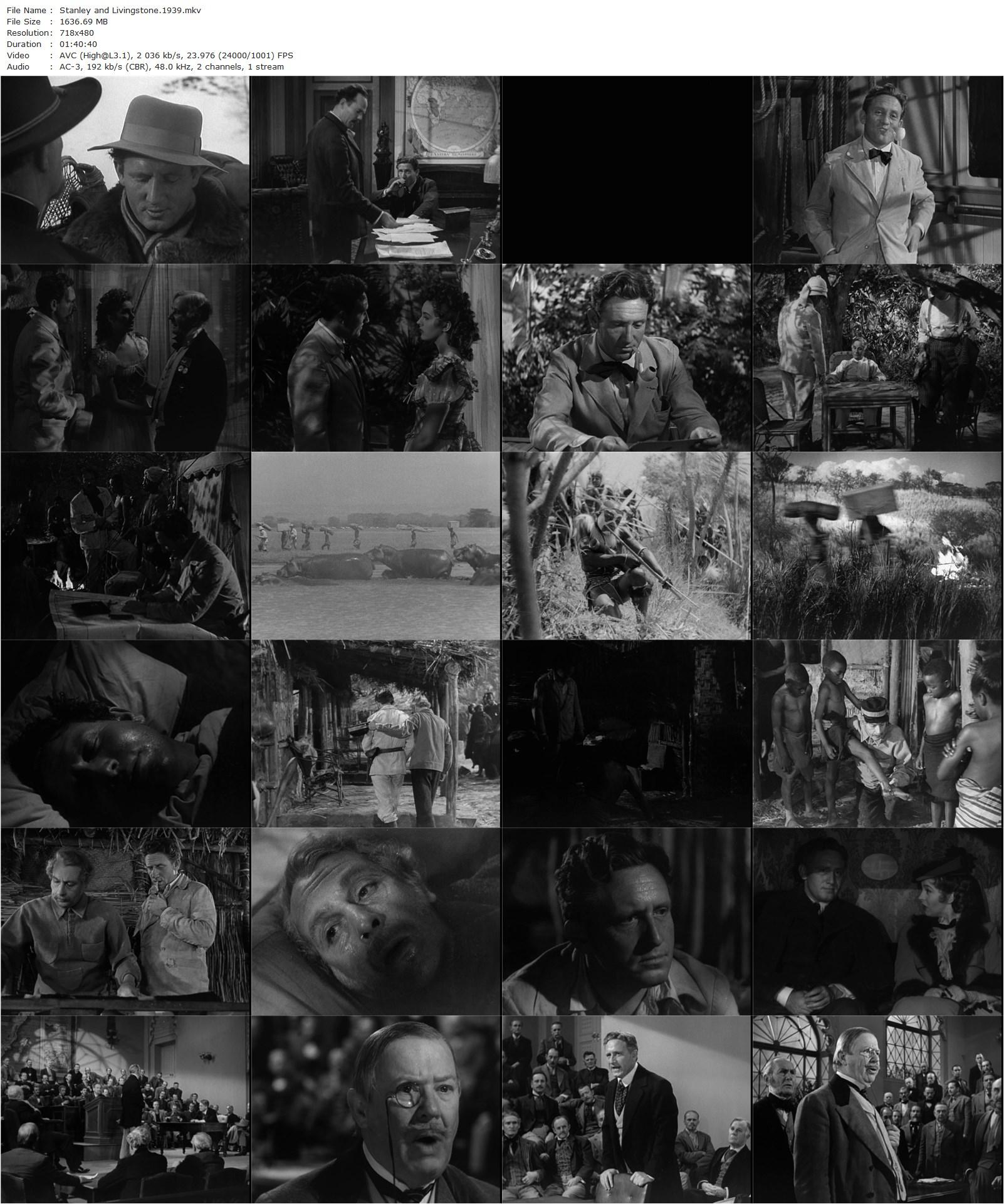 Stanley and Livingstone (1939) Henry King, Otto Brower, Spencer Tracy, Nancy Kelly, Richard Greene-poster