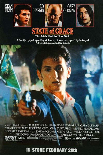 State of Grace (1990) Phil Joanou, Michael Lee Baron, Sean Penn, Ed Harris, Gary Oldman