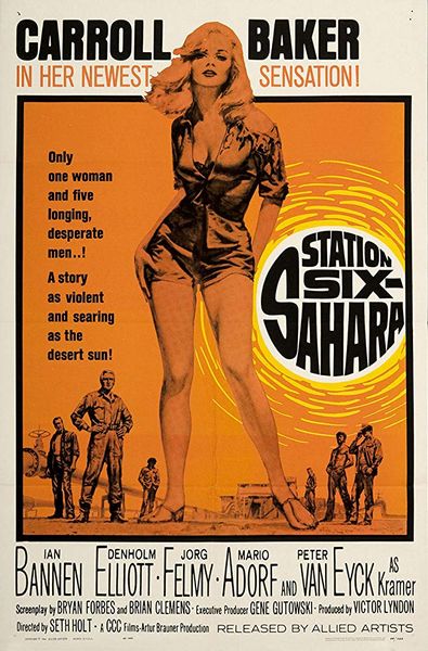 Station Six-Sahara (1963) Seth Holt, Carroll Baker, Peter van Eyck, Ian Bannen