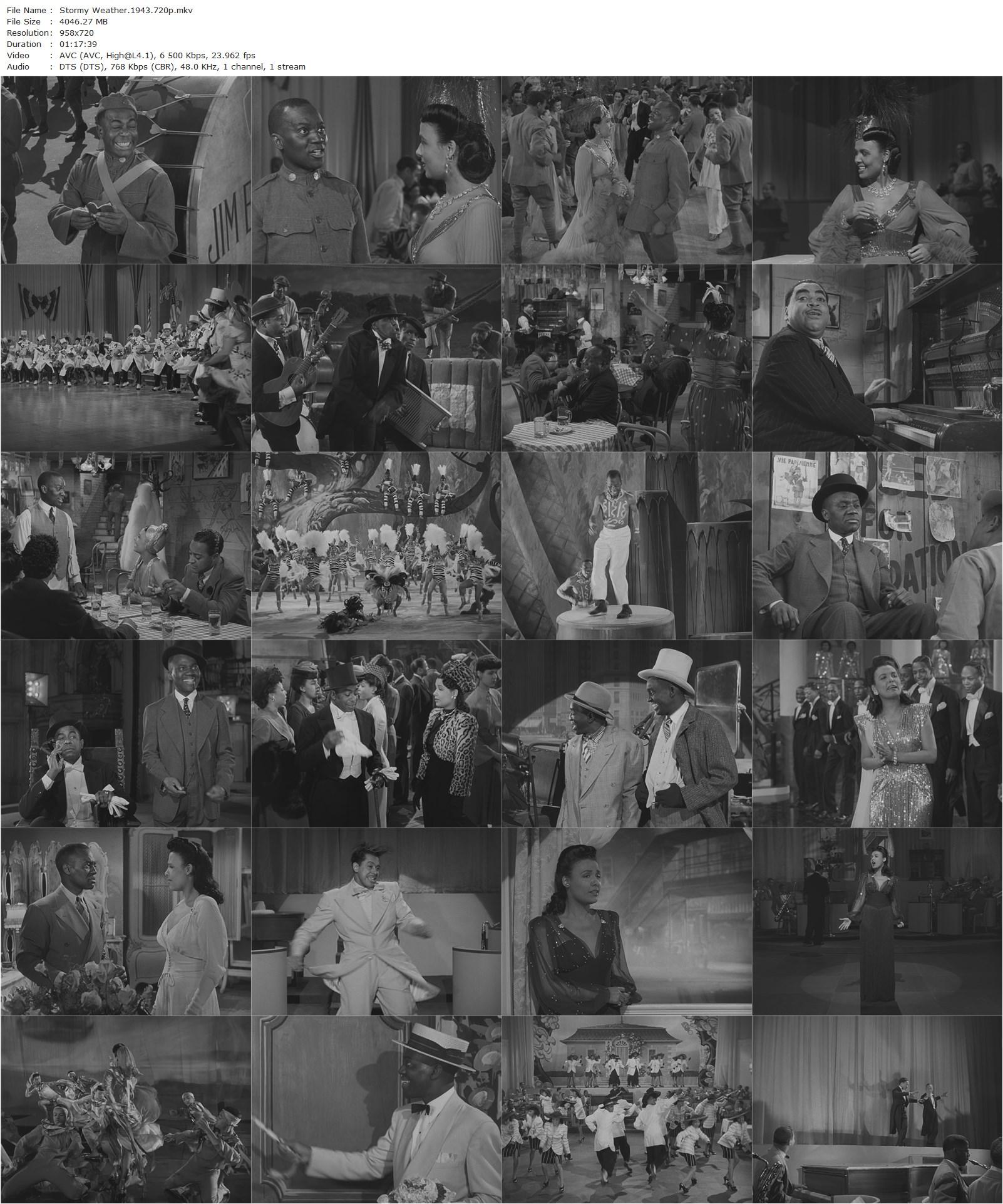 Stormy Weather (1943) Andrew L. Stone, Lena Horne, Bill Robinson, Cab Calloway-poster