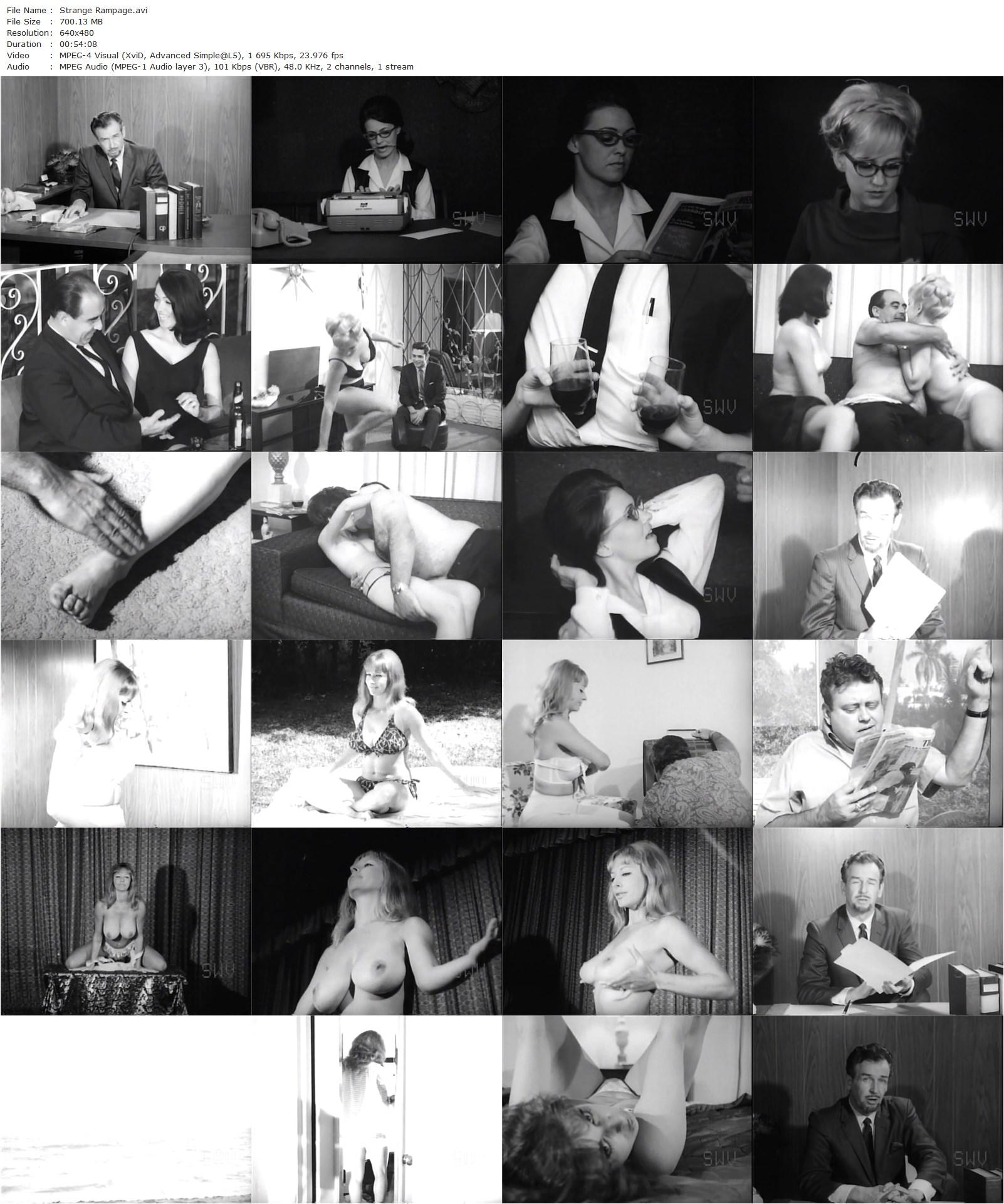 Strange Rampage (1967) Harry Kerwin, Ann Howe, Bunny Ware, Duke Moberdy-poster