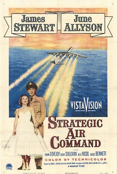 Strategic Air Command (1955) Anthony Mann, James Stewart, June Allyson, Frank Lovejoy, Action, Drama, War