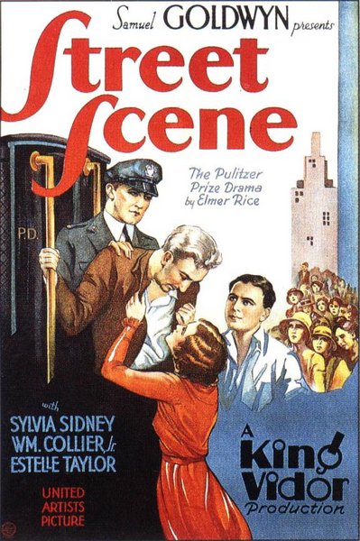 Street Scene (1931) King Vidor, Sylvia Sidney, William Collier Jr., Estelle Taylor, Drama, Romance