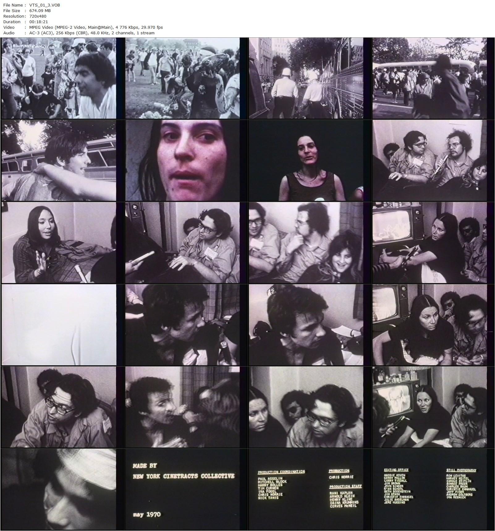 Street Scenes (1970) Martin Scorsese, Verna Bloom-poster