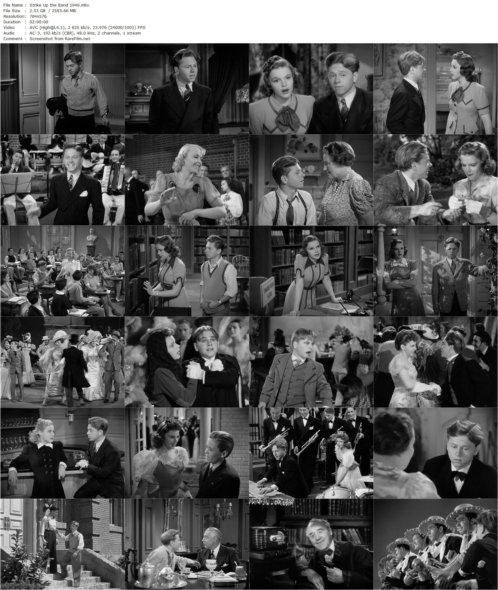 Strike Up the Band (1940) Busby Berkeley-poster