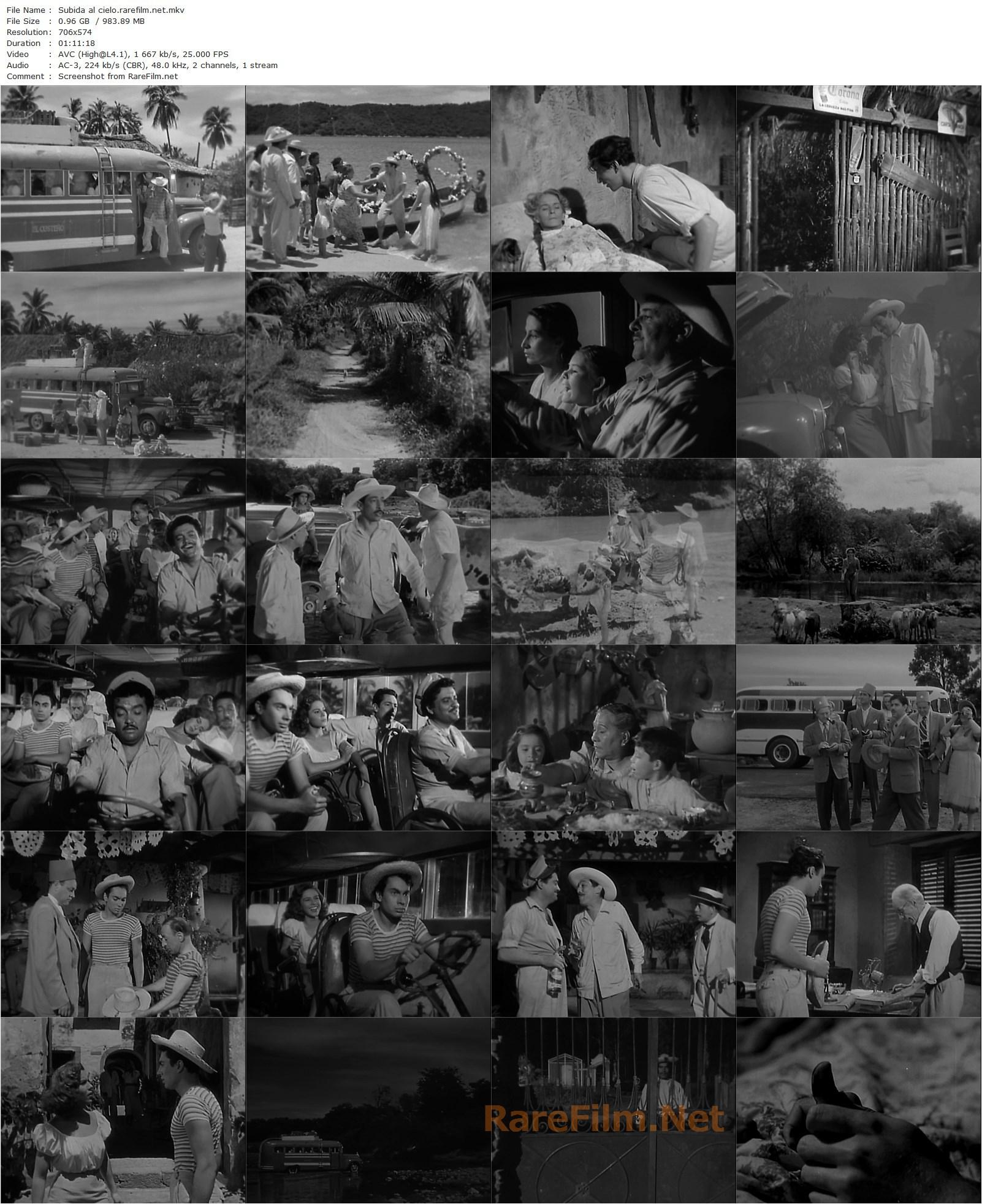 Mexican Bus Ride / Subida al cielo (1952) Luis Buñuel, Lilia Prado, Esteban Márquez, Luis Aceves Castañeda-poster